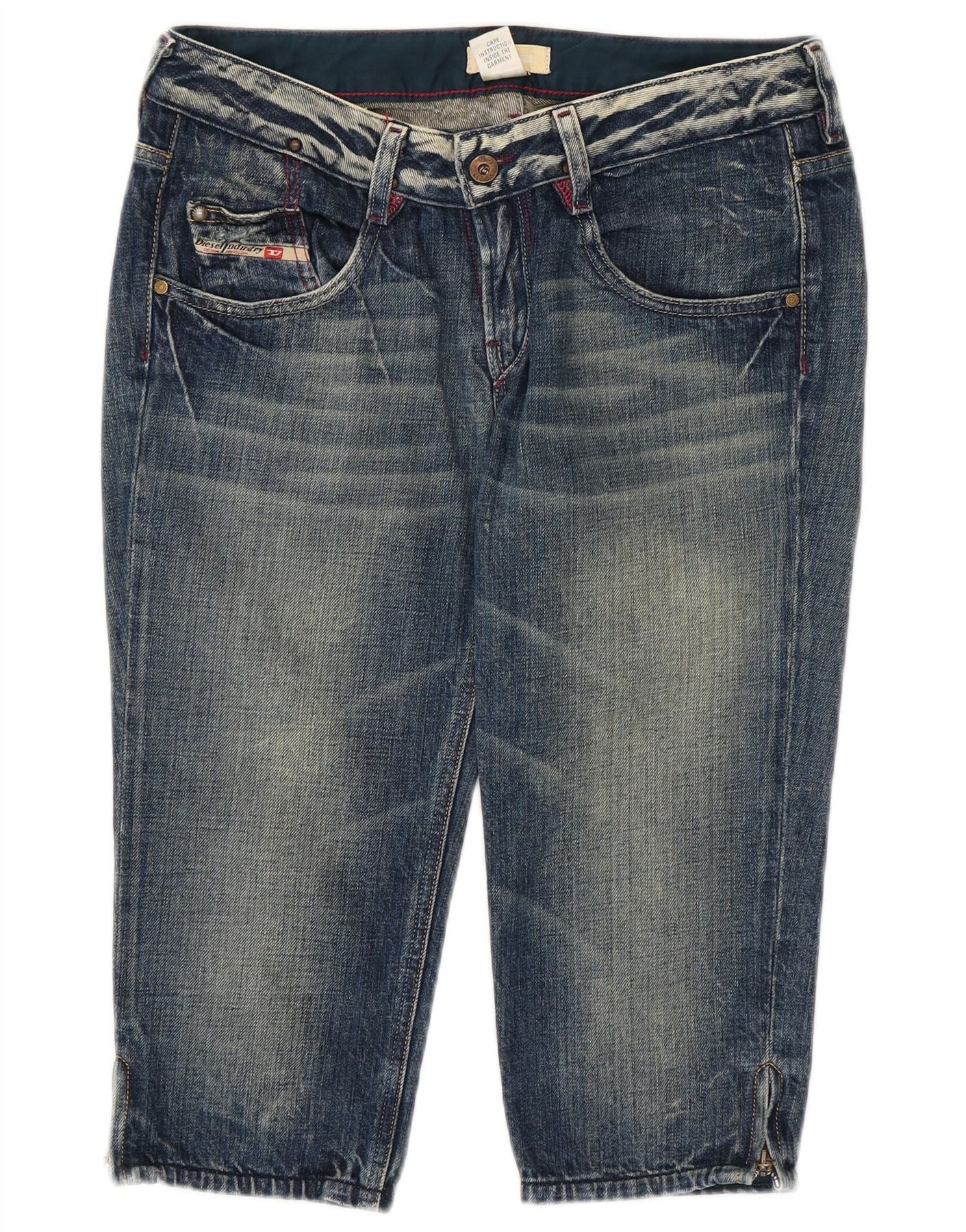 Diesel Mens Denim Bermuda Shorts W29 Medium Blue Cotton Size US 30 / EU 46 - 1 Thumbnail