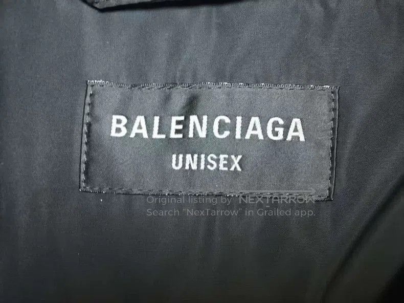 Balenciaga Balenciaga Logo Printed Zipper Cotton Jacket Coat Down Jac Size US M / EU 48-50 / 2 - 3 Thumbnail