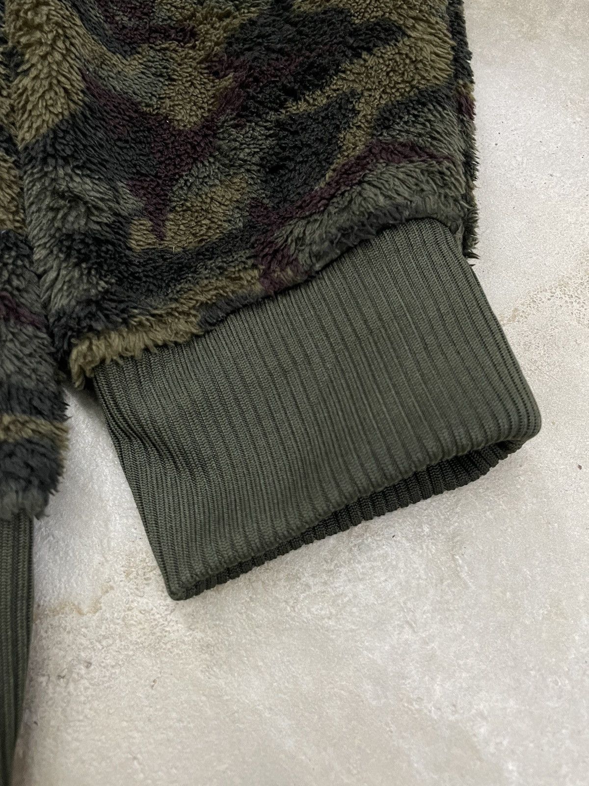 Japanese Brand Authentic Natural Garment Army Digital Fleece Hoodie AW Size US L / EU 52-54 / 3 - 8 Thumbnail