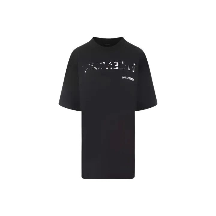 Balenciaga Balenciaga FW23 Logo Print Short Sleeve T-Shirt 0079 Size XS / US 0-2 / IT 36-38 - 1 Thumbnail