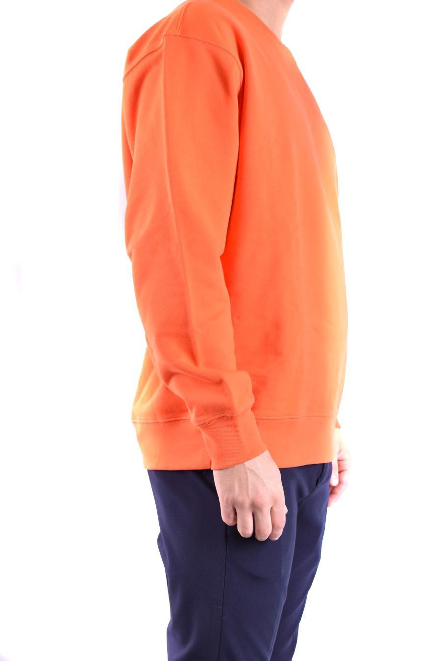 Moschino o1y0225 Logo Crewneck Sweatshirt in Orange Size US L / EU 52-54 / 3 - 3 Thumbnail