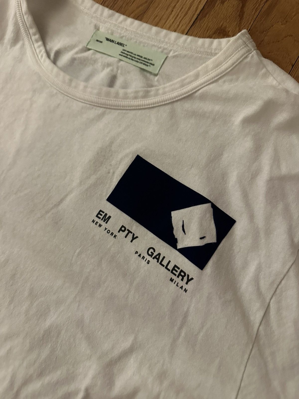 Other Off-White EM PTY Gallery T-Shirt RARE XL Size US XXL / EU 58 / 5 - 5 Thumbnail