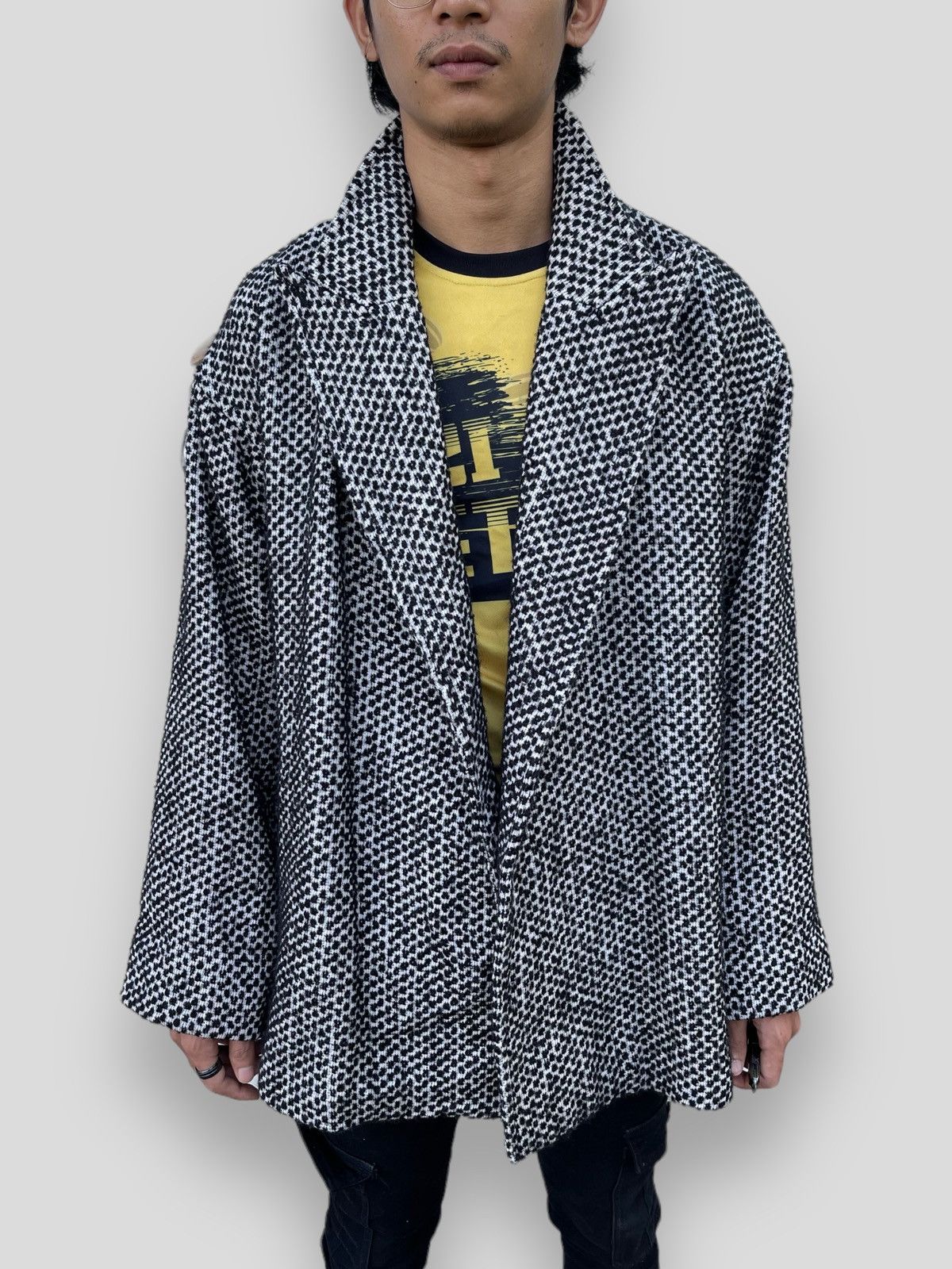 Jean Paul Gaultier 🔥 A/W 2012 JEAN PAUL GAULTIER SHADOW YAKUZA JACKET Size US M / EU 48-50 / 2 - 5 Thumbnail