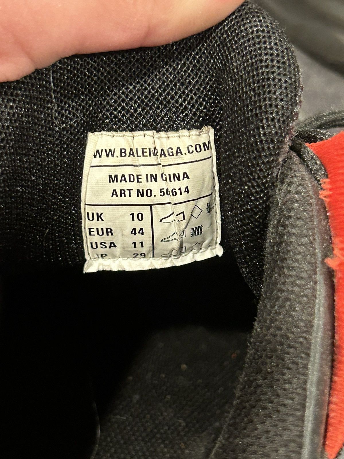 Balenciaga Balenciaga Track 1 Magma Size US 11 / EU 44 - 4 Thumbnail