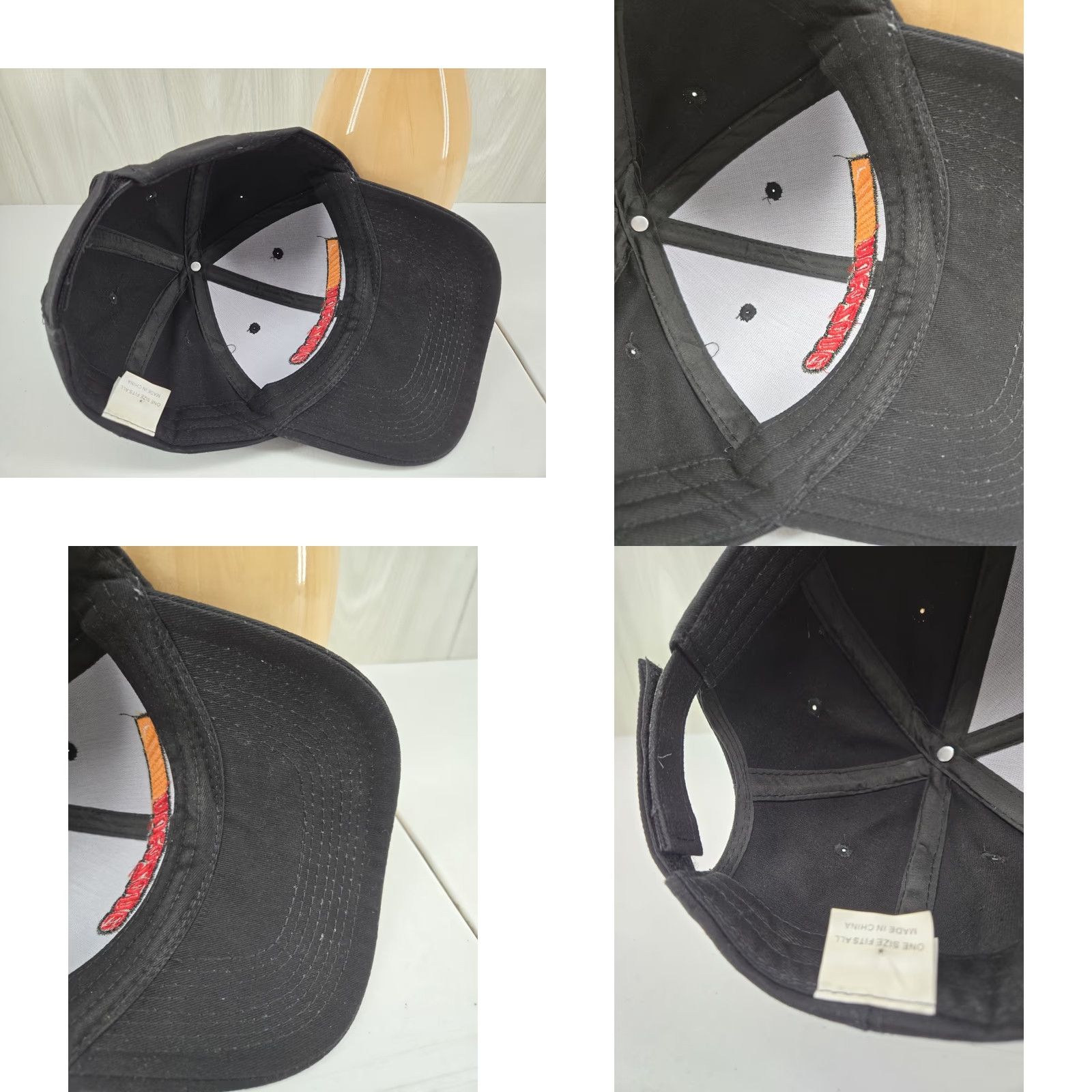 Logo 7 Autozone Employee Hat Cap Strap Back Black Baseball One Size Logo Cap Size ONE SIZE - 9 Thumbnail
