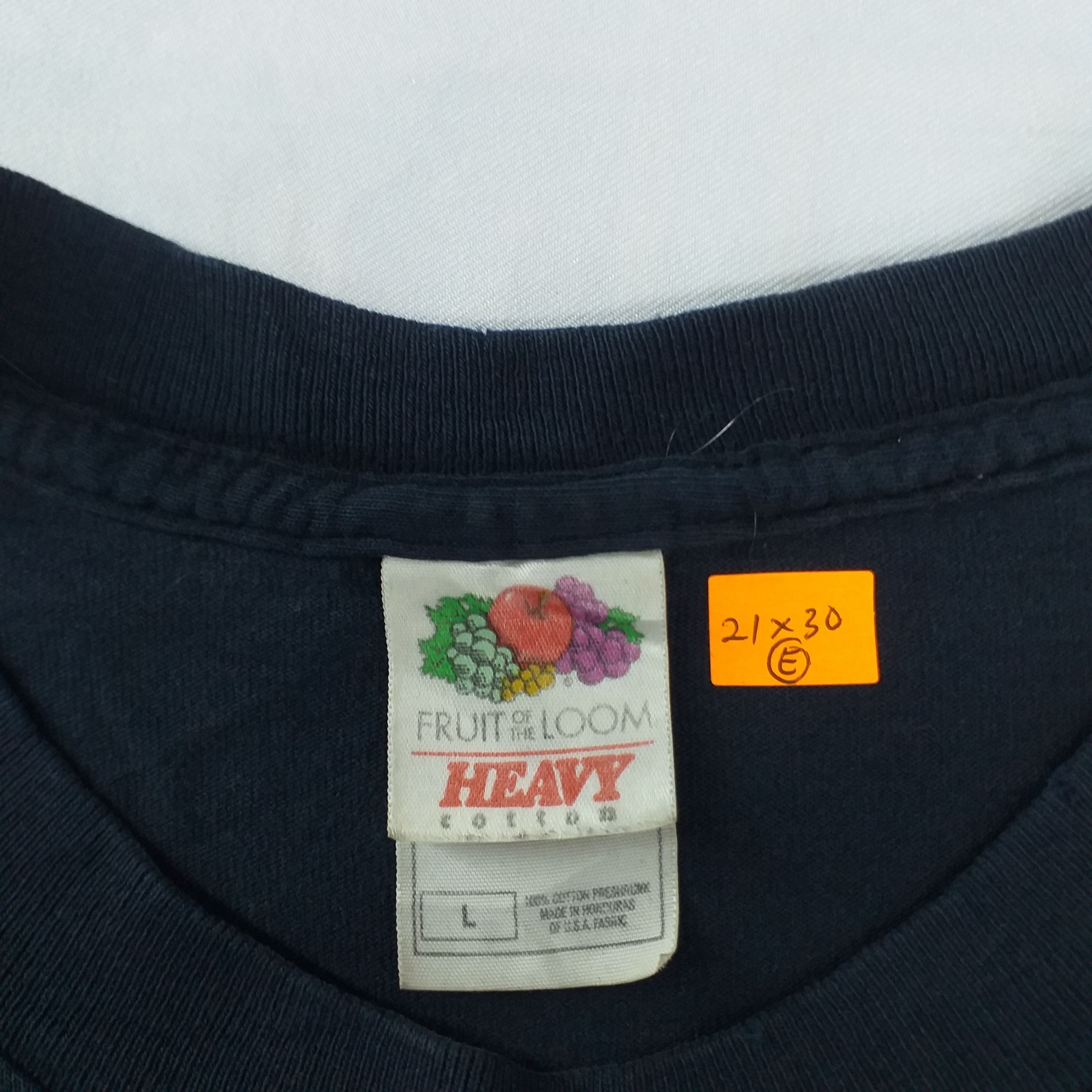 Fruit Of The Loom Vintage American Heat Palm Spring Skull Tshirt -E024 Size US L / EU 52-54 / 3 - 5 Thumbnail