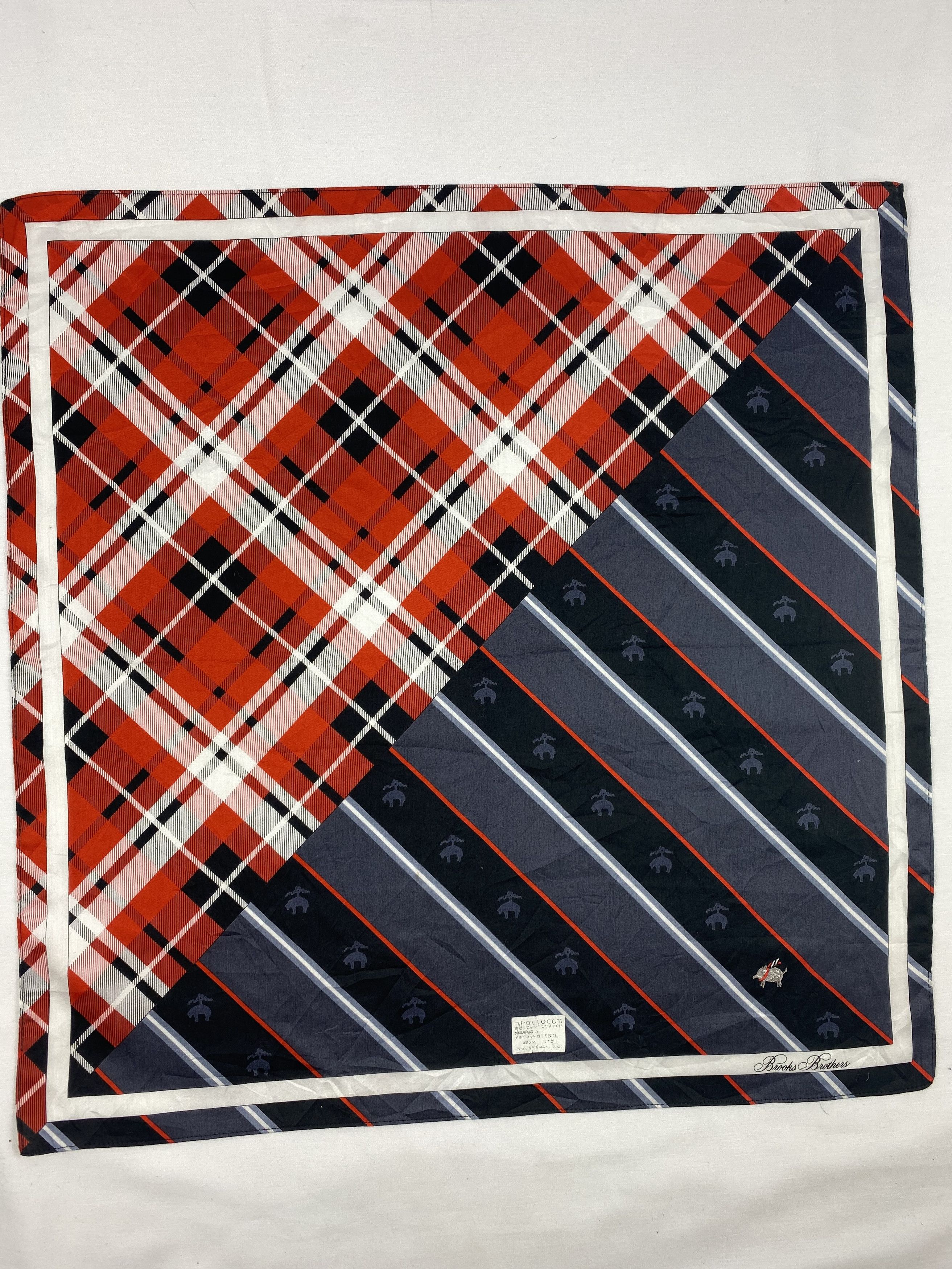 Brooks Brothers × Vintage Brooks Brothers Handkerchief / Bandana / Neckerchief Size ONE SIZE - 3 Thumbnail