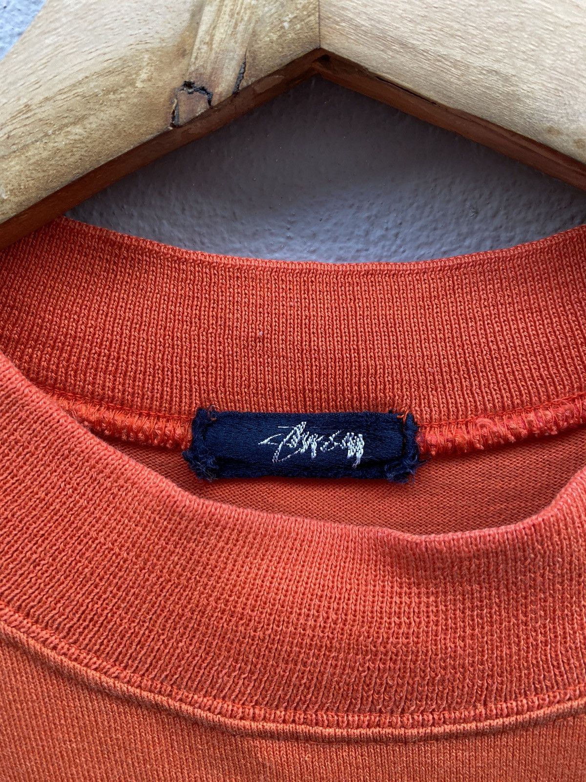 Stussy 💥MEGA RARE💥 OG 1980s Archived Stussy x 8-Ball Orange Tee Size US M / EU 48-50 / 2 - 9 Thumbnail