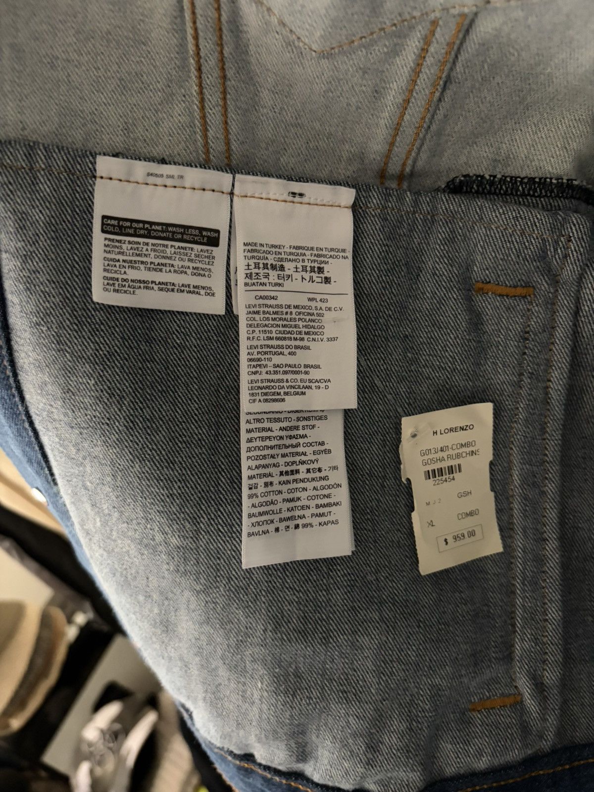 Dover Street Market × Gosha Rubchinskiy Gosha levi collab Size US XL / EU 56 / 4 - 4 Thumbnail
