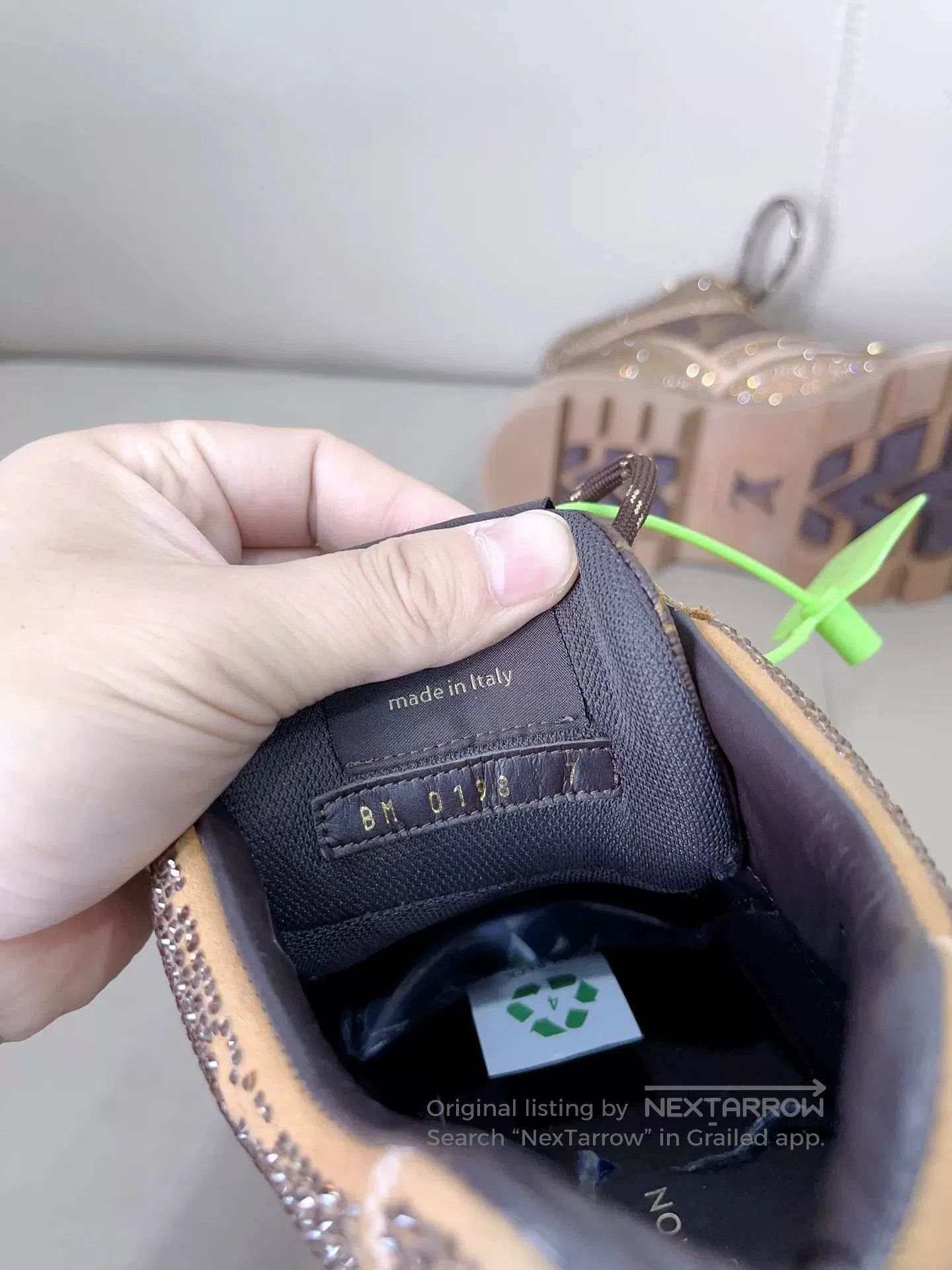 Louis Vuitton Louis Vuitton Diamond Monogram Yellow Martin Boots. Size US 8 / EU 41 - 6 Thumbnail