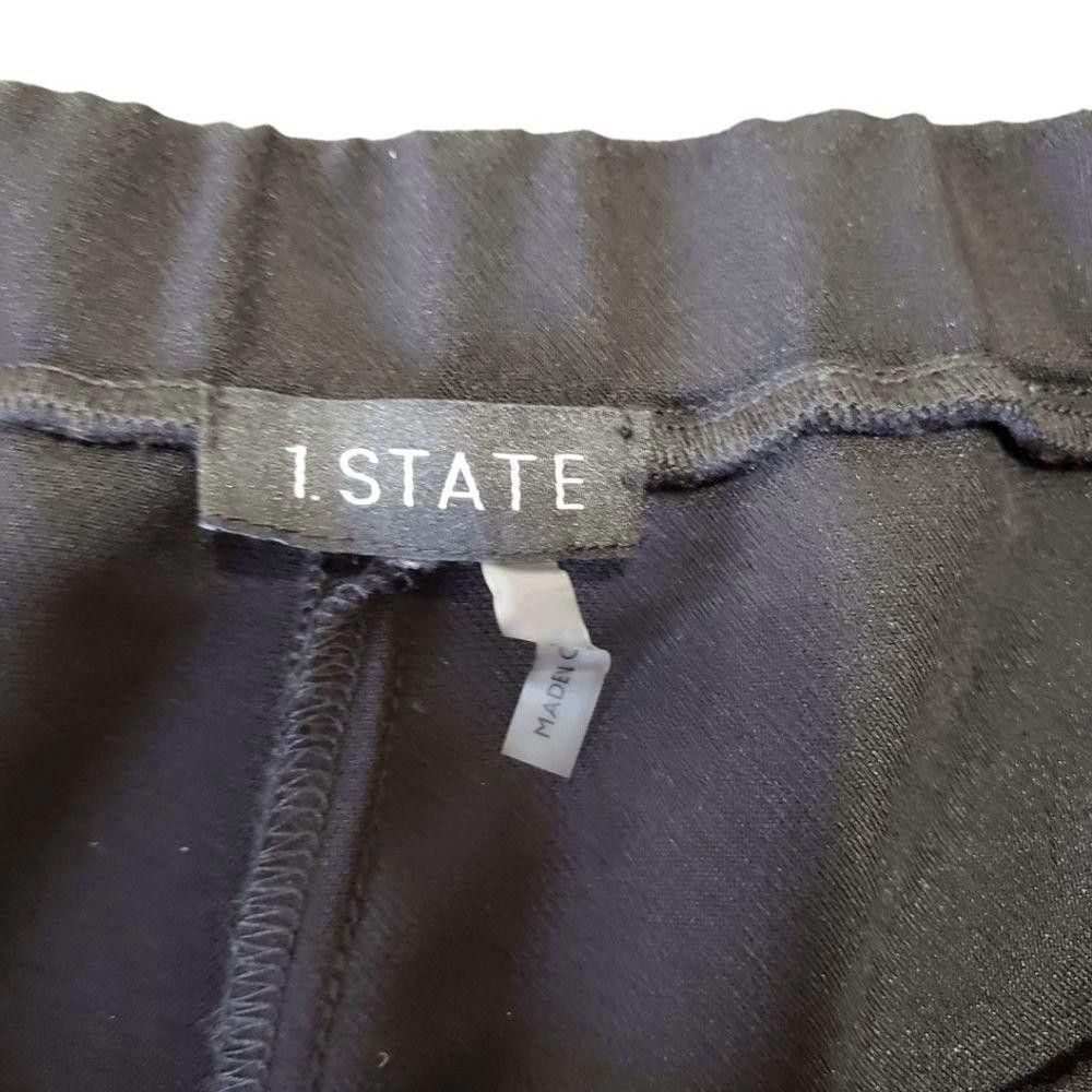 Designer CT1449 1.State Black Pant with Ankle Split Size 30" / US 8 / IT 44 - 4 Thumbnail