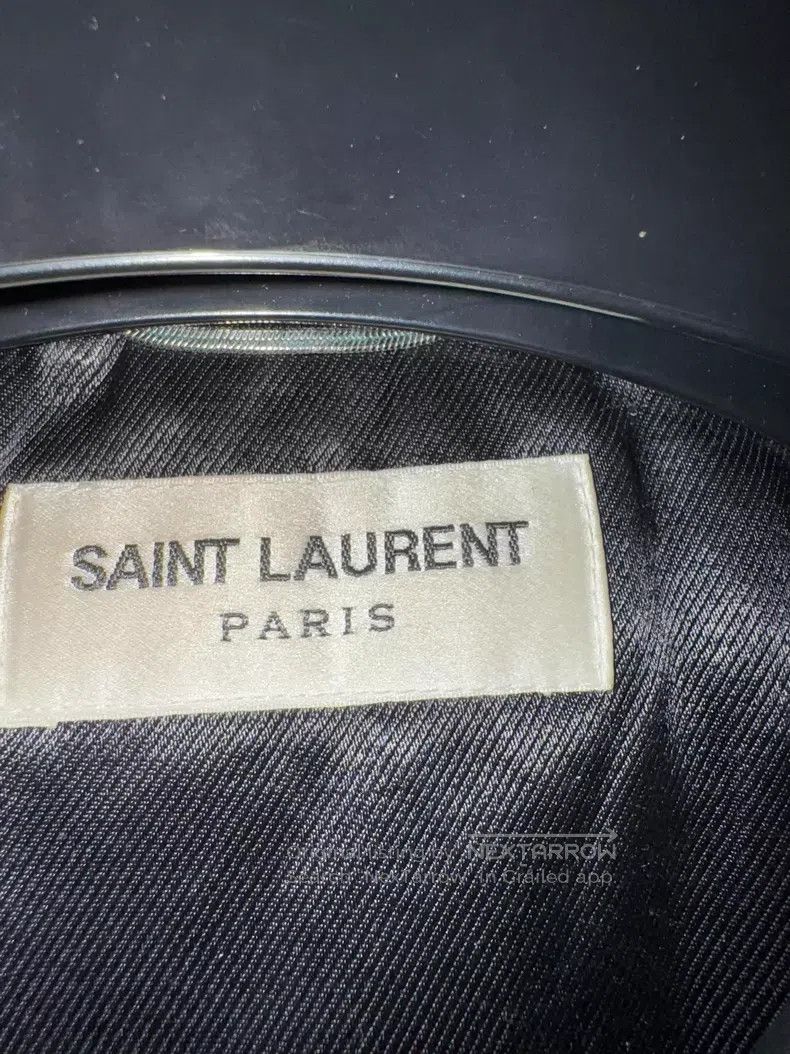 Saint Laurent Paris Saint Laurent Paris Motorcycle Zip Leather Jacket i Size US M / EU 48-50 / 2 - 3 Thumbnail