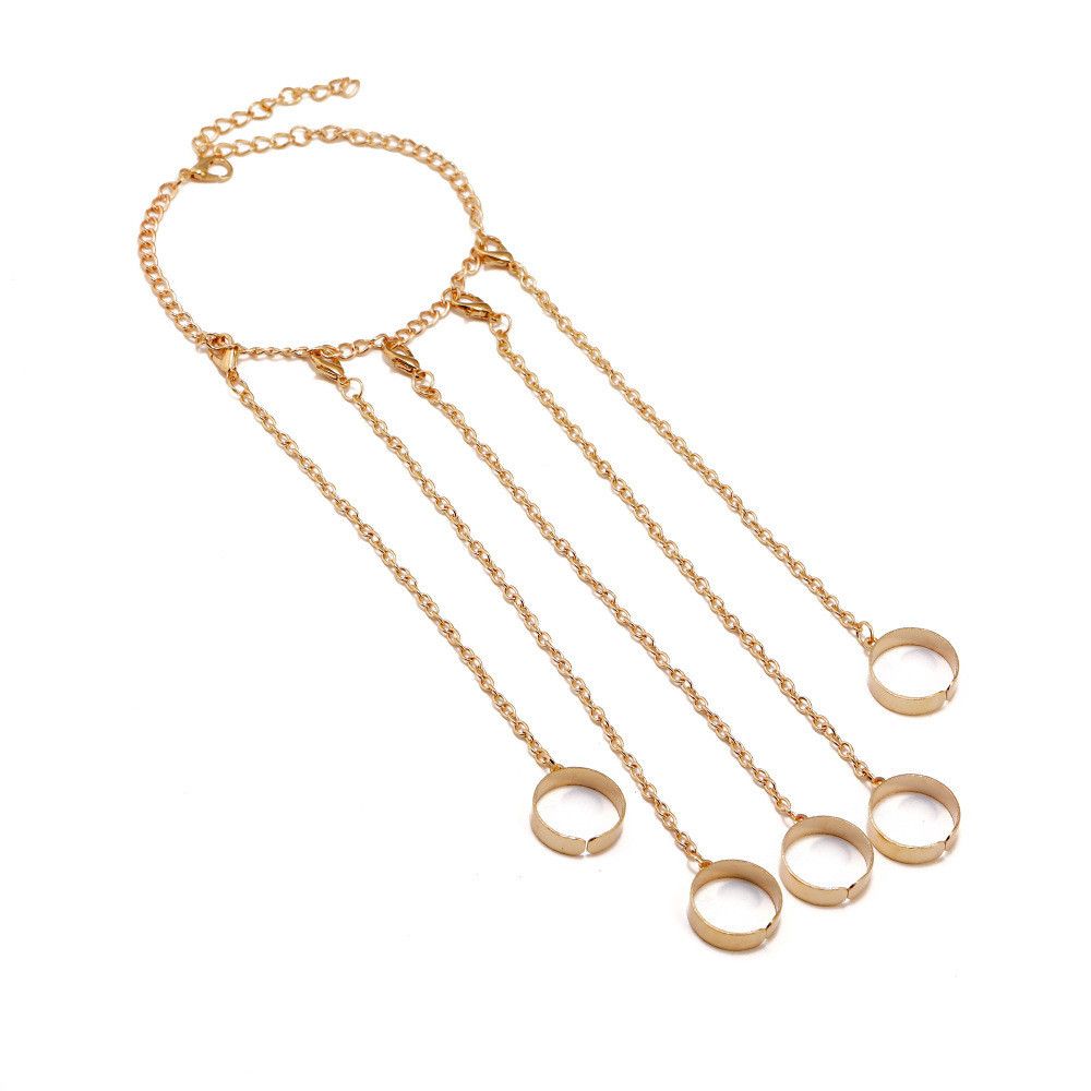 Jewelry Modern Bracelet Y2K Punk Chain Gotch Bracelets Chains Size ONE SIZE - 6 Thumbnail