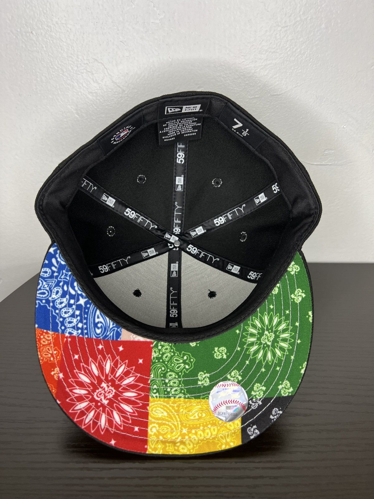 New Era Chicago Sox Paisley New Era Fitted 7 1/8 Size ONE SIZE - 6 Thumbnail