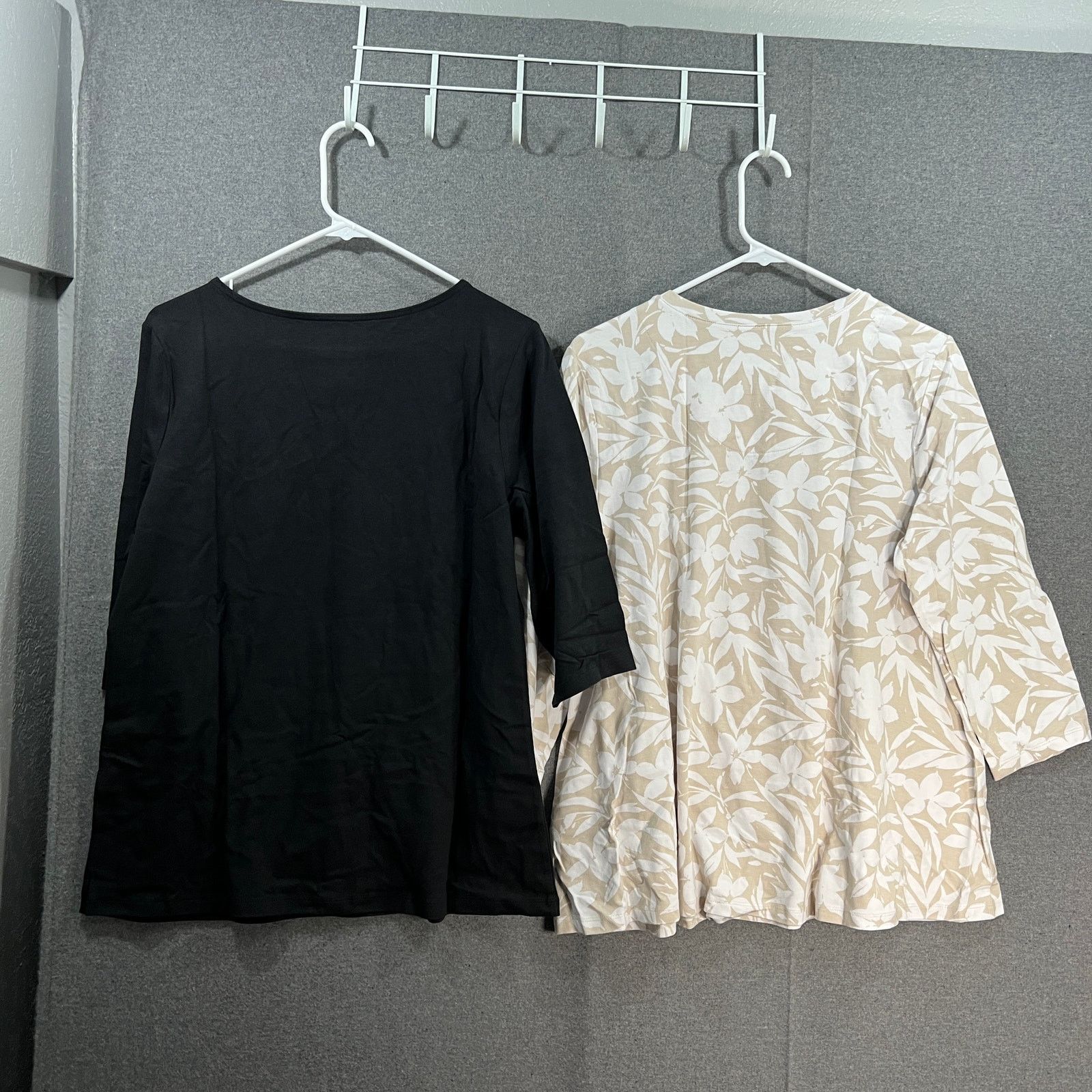Other Denim & Co. Essentials Favorite Jersey Set of Two Knit Size M / US 6-8 / IT 42-44 - 2 Thumbnail