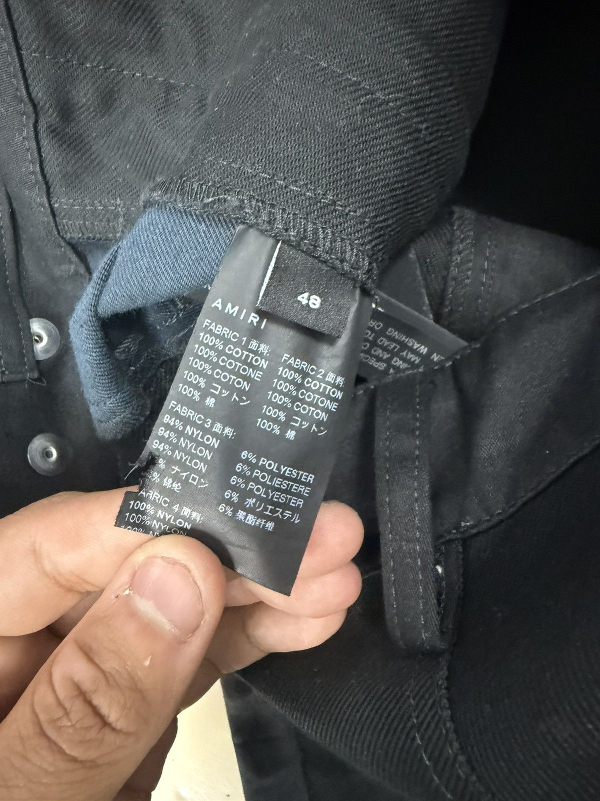 Amiri Amiri Black Parachute Pants Size US 38 / EU 54 - 5 Thumbnail