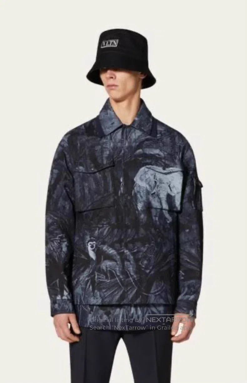 Valentino Valentino Denim hunting jacket Size US S / EU 44-46 / 1 - 1 Thumbnail