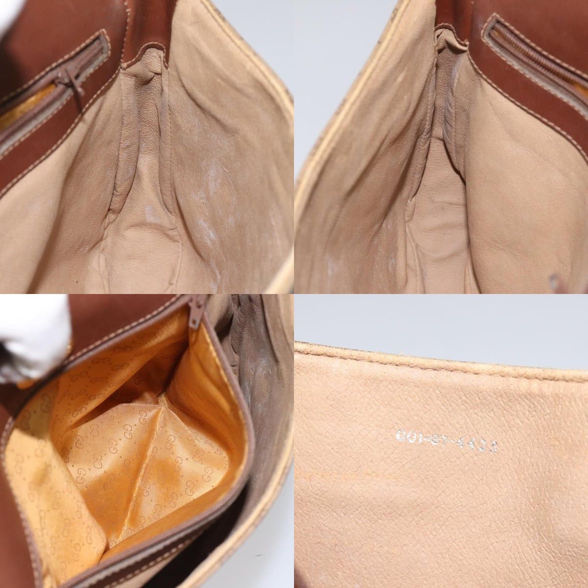 Gucci GUCCI Micro GG Canvas Shoulder Bag Pvc Beige Size ONE SIZE - 12 Thumbnail