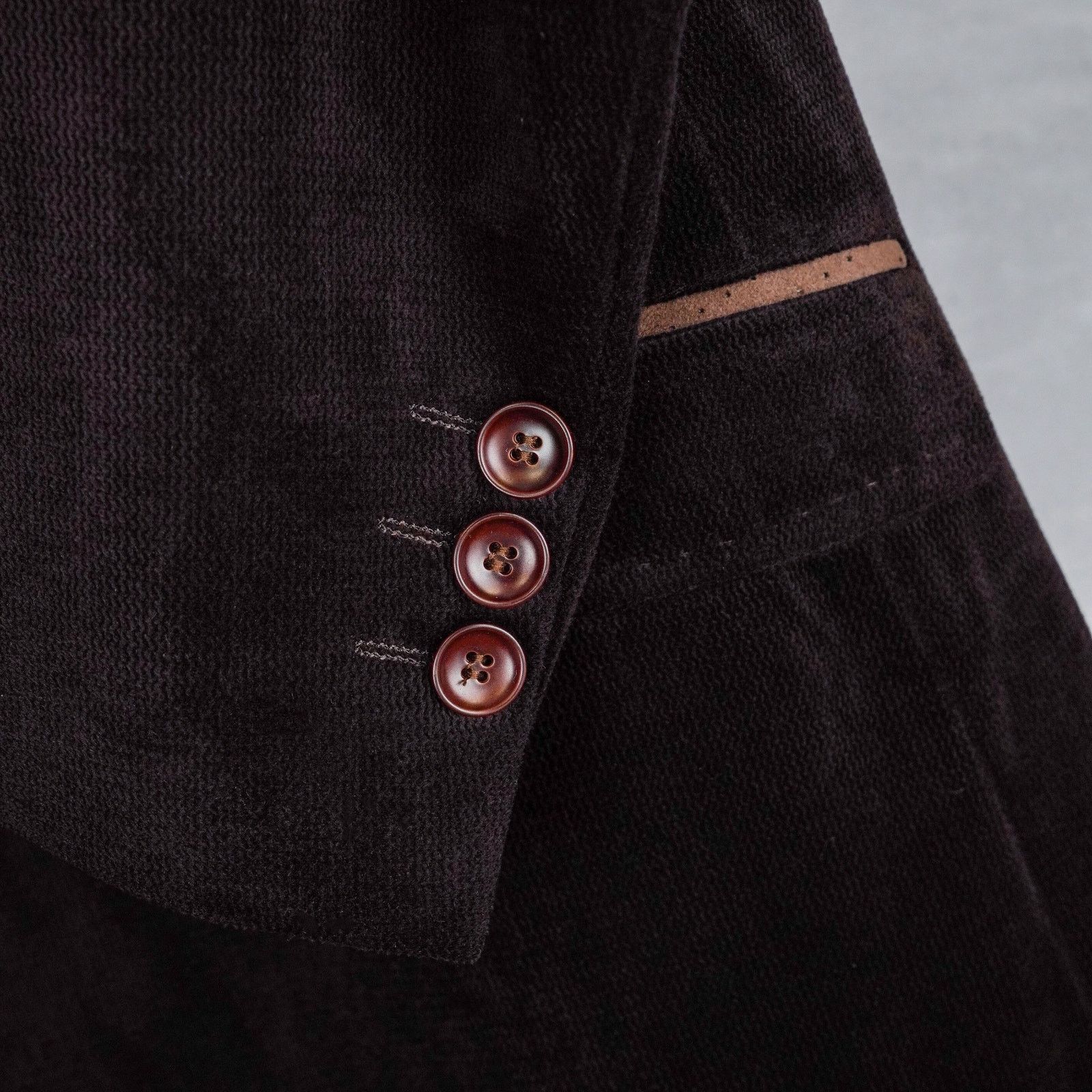 Brioni Brioni brown textured corduroy paisley pattern blazer jacket Size US L / EU 52-54 / 3 - 8 Thumbnail