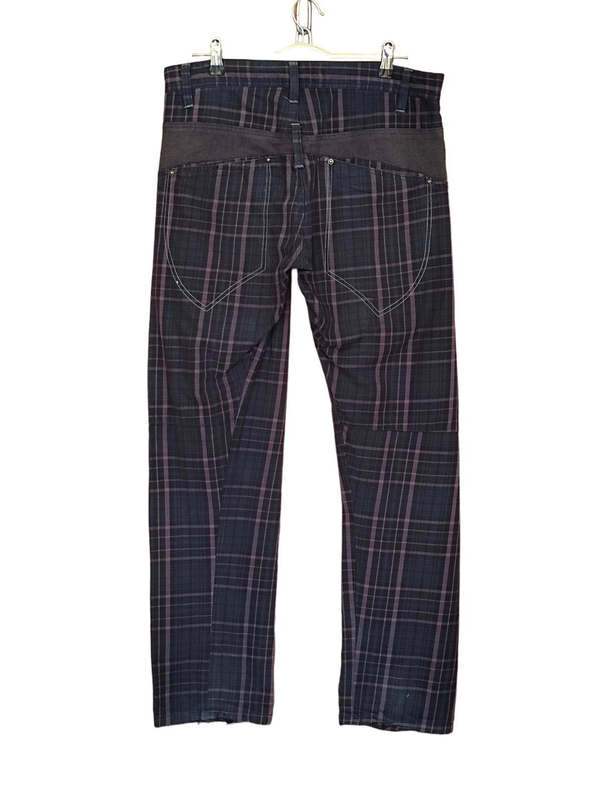 Hysteric Glamour Vintage Otarie Japan Checkered Plaid Pants Size US 32 / EU 48 - 1 Thumbnail
