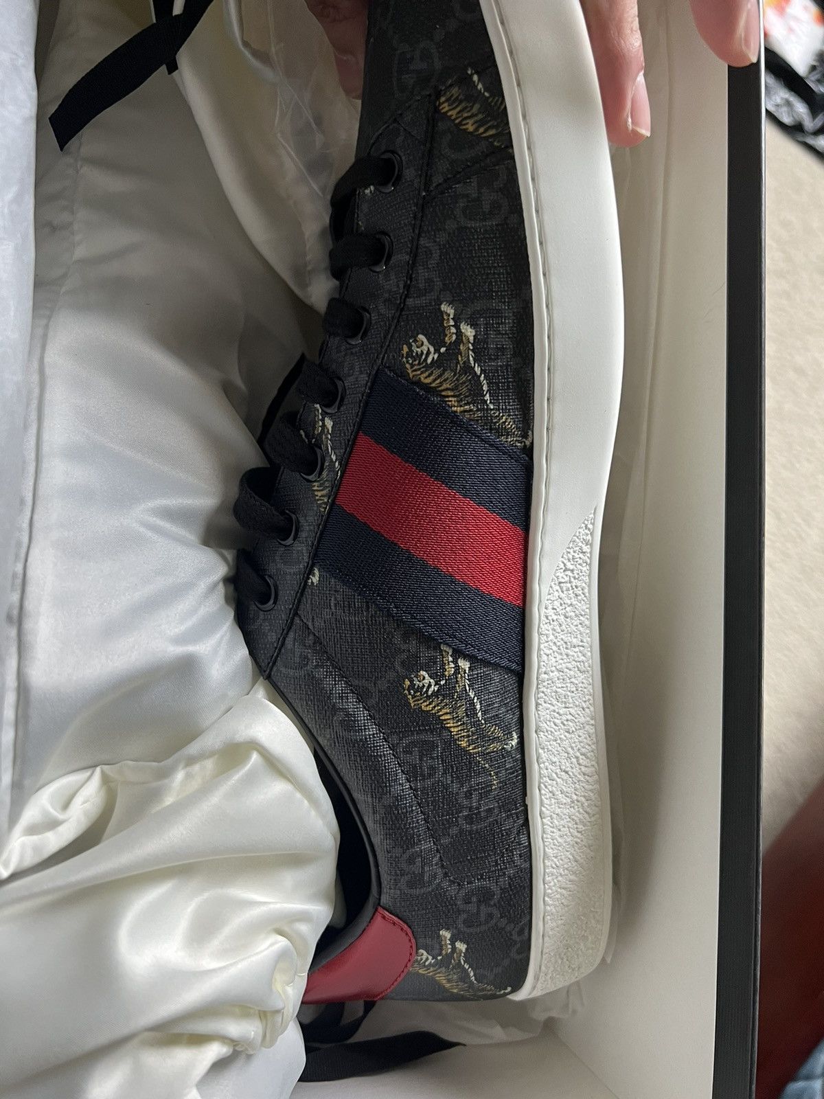 Gucci Gucci Ace Sneaker Tigers Size US 11 / EU 44 - 14 Thumbnail