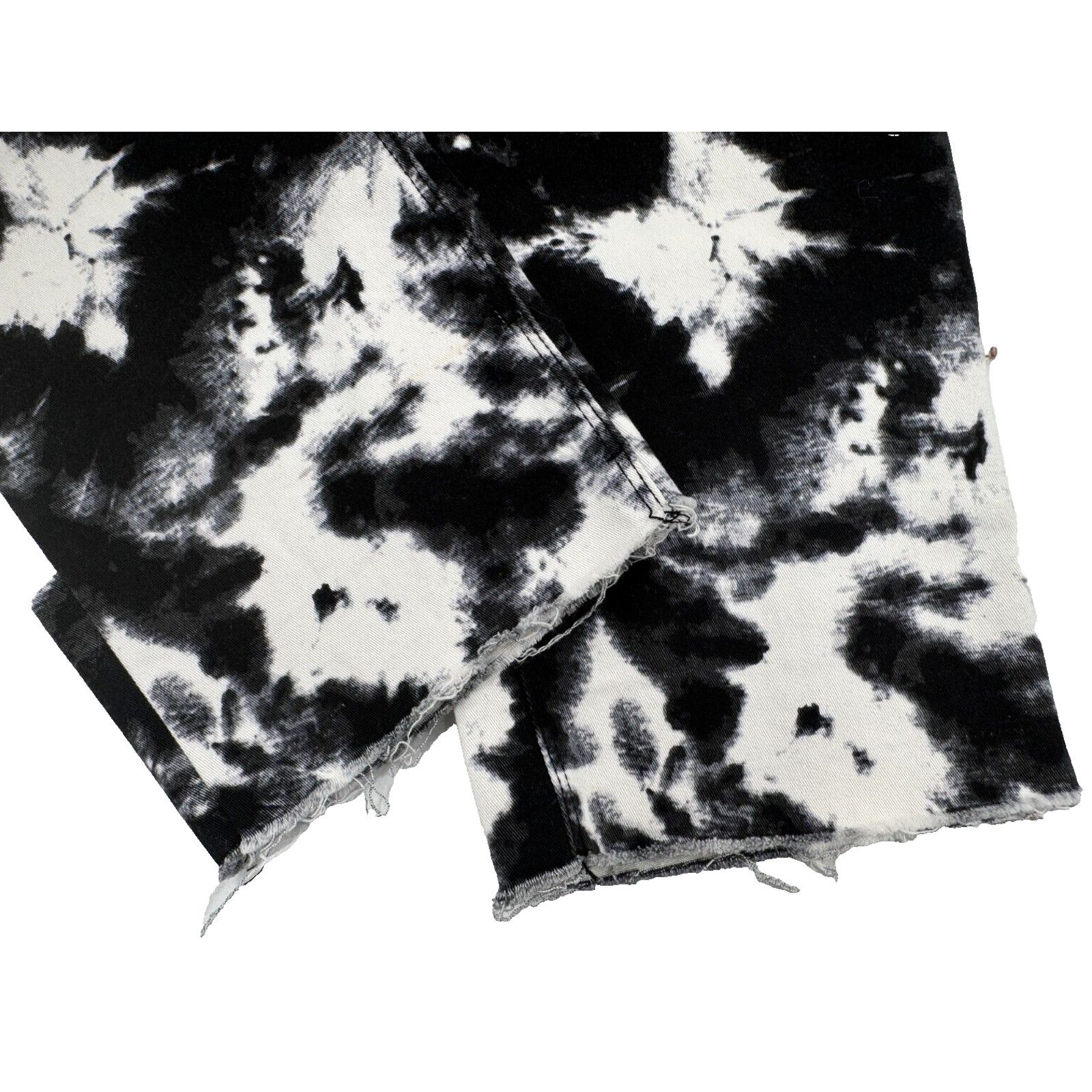 Karl Lagerfeld Karl Lagerfeld Paris 10 Black Tie Dye Crop Jeans Streetwear Size 34" / US 12 / IT 48 - 9 Thumbnail