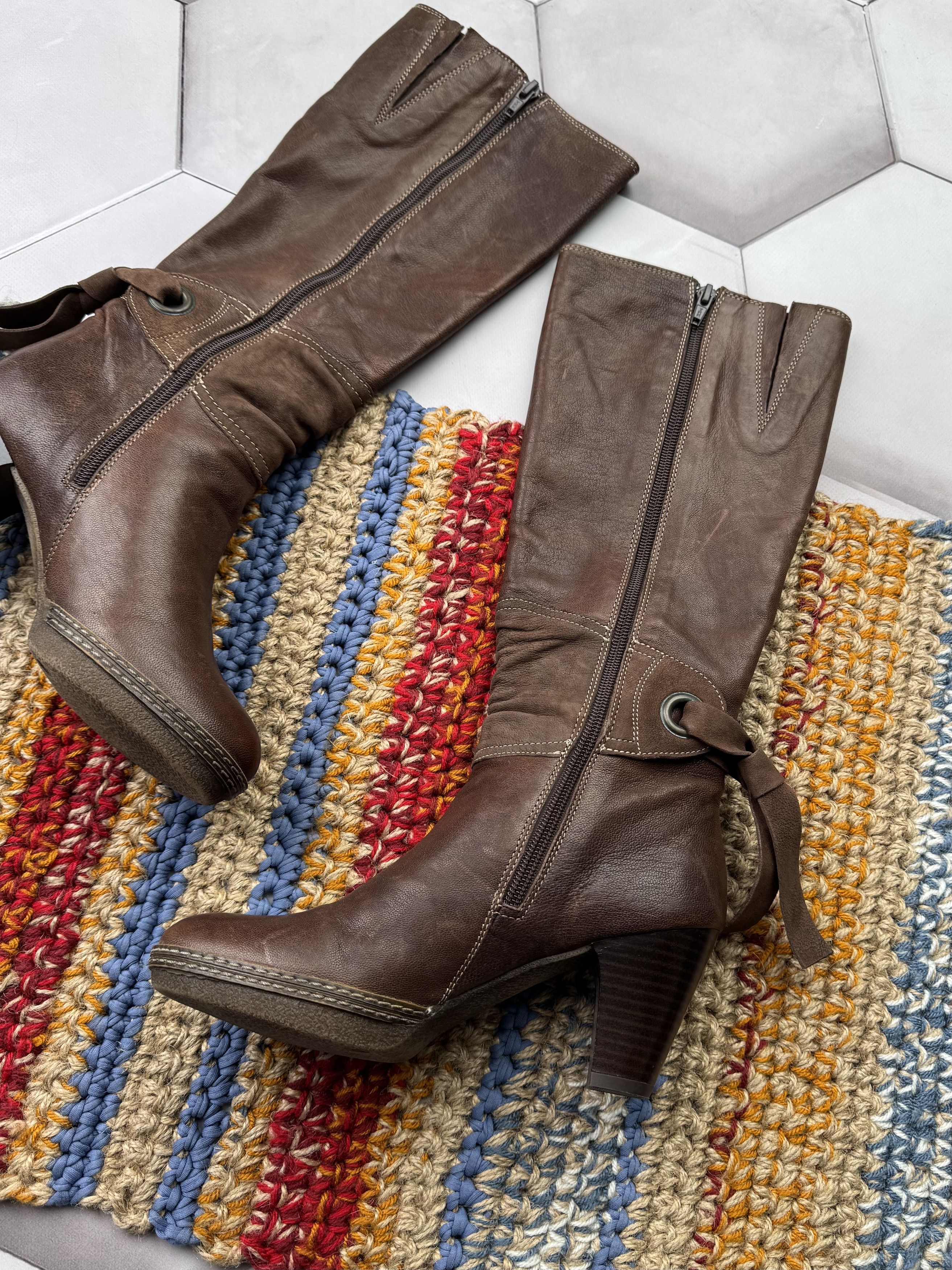Japanese Brand Vintage Leather Boots Size US 6 / IT 36 - 6 Thumbnail