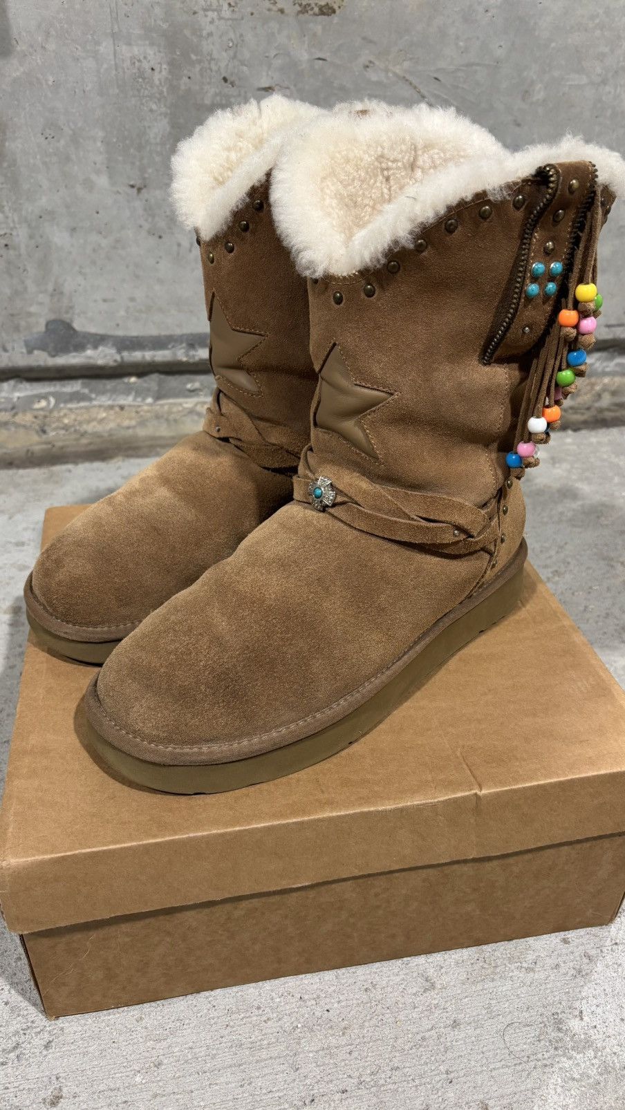 1199 Bazo 1199 Ugg Cowboy Boots Size US 10 / EU 43 - 4 Thumbnail