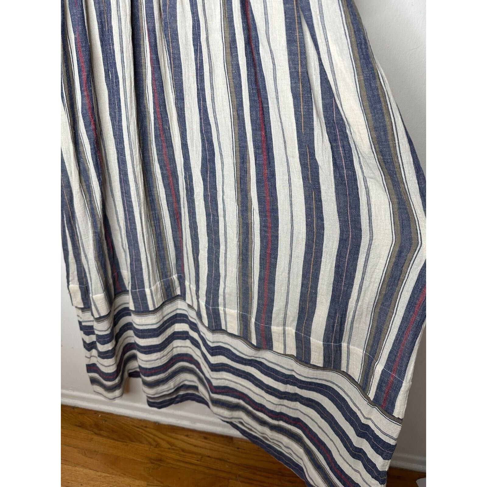 Other Three Graces London Ferrer Stripe Short Sleeve VNeck Dress Size L / US 10 / IT 46 - 6 Thumbnail