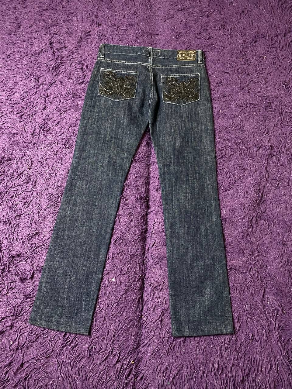Just Cavalli Vintage jeans Just Cavalli logo Y2K streetwear Size 30" / US 8 / IT 44 - 22 Thumbnail