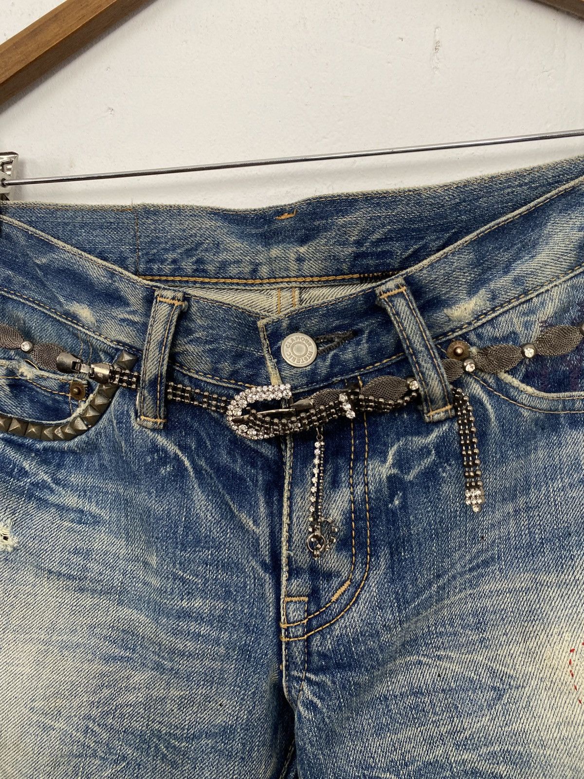 If Six Was Nine Crystal chain belt Size ONE SIZE - 2 Thumbnail