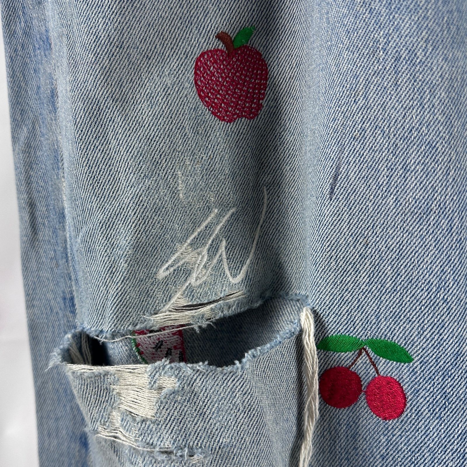 Levi's Sean Wotherspoon Vintage Reworked Fruit Denim Size US 38 / EU 54 - 3 Thumbnail