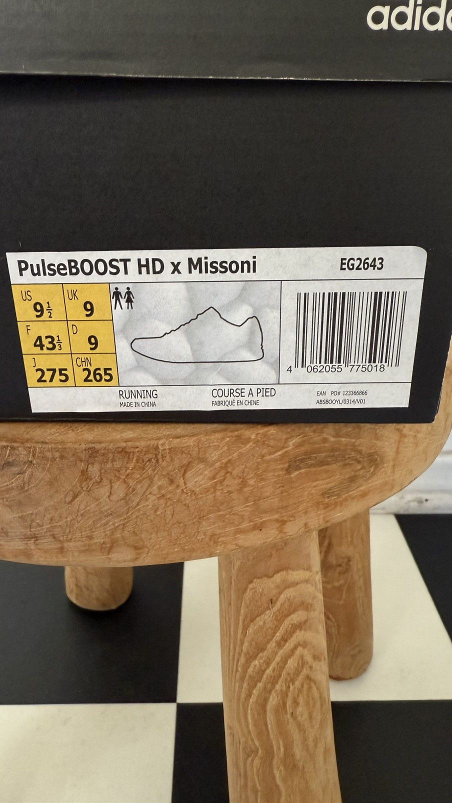 Adidas Adidas x Missoni PulseBOOST HD Size US 9.5 / EU 42-43 - 4 Thumbnail