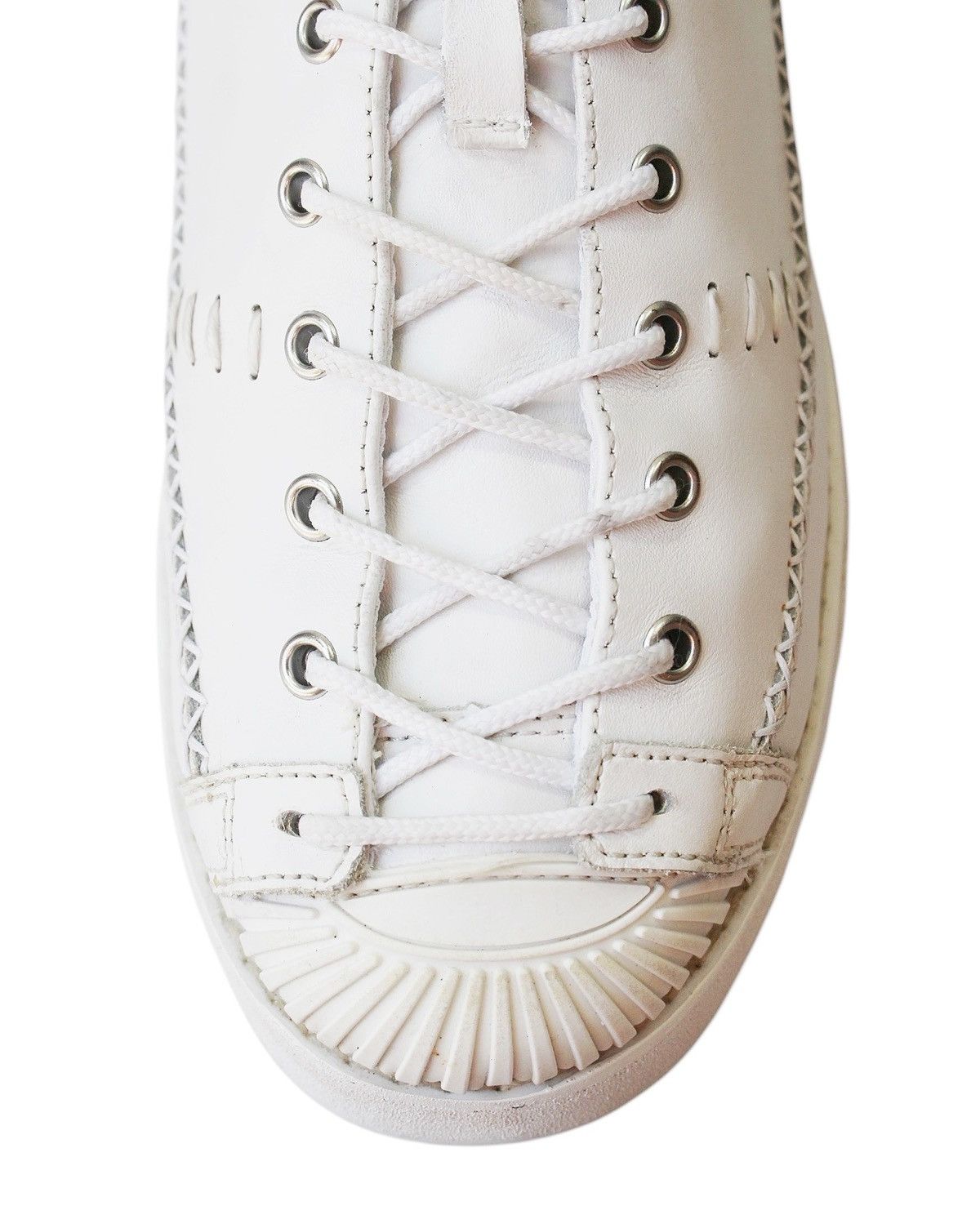 Japanese Brand SS2015 CHISWICK HANDCRAFTED LEATHER SNEAKERS Size US 10 / EU 43 - 10 Thumbnail