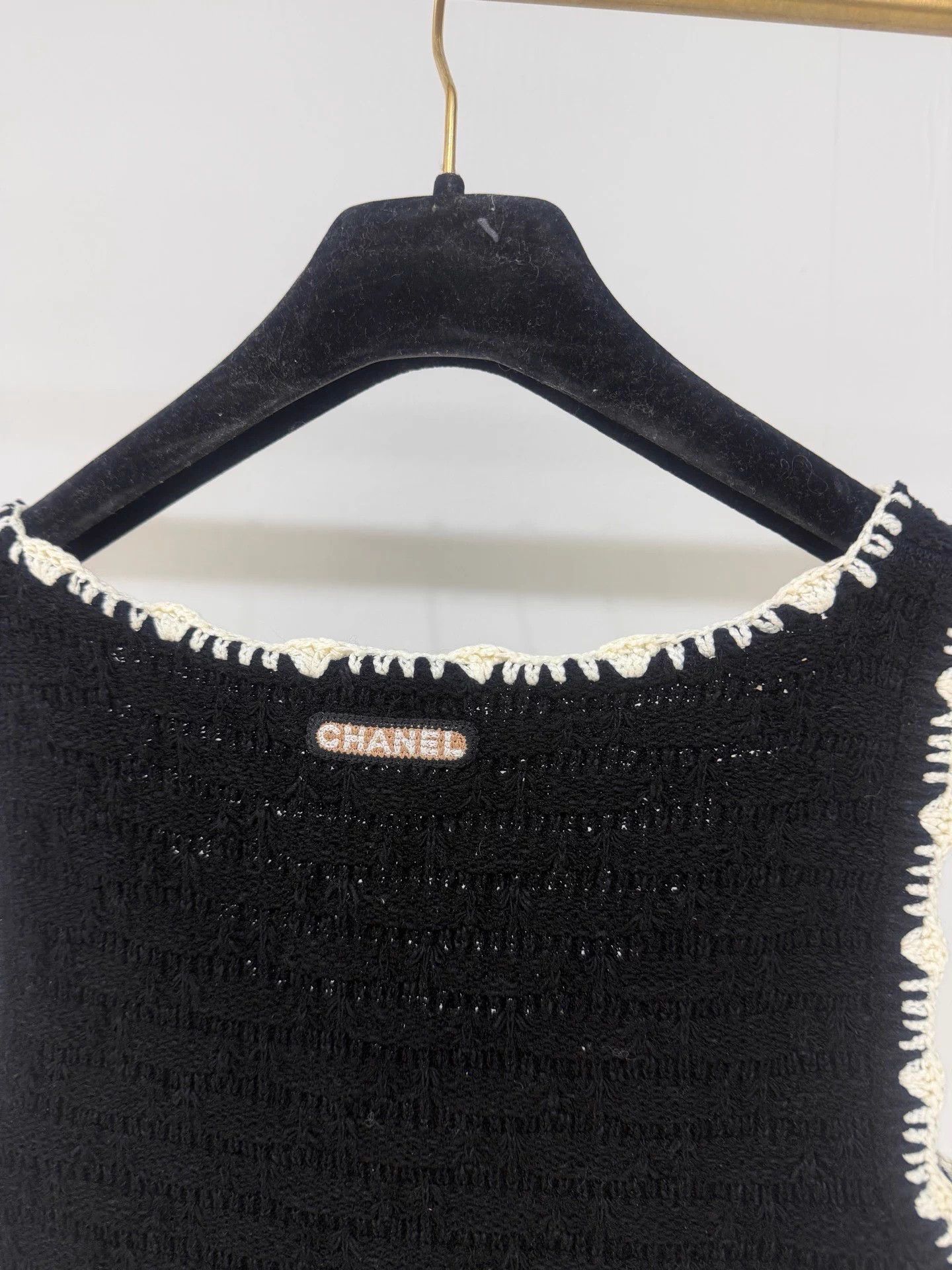 Chanel Chanel 26P Colorblocked Lace Knit Cami FR34 New Size XS / US 0-2 / IT 36-38 - 5 Thumbnail