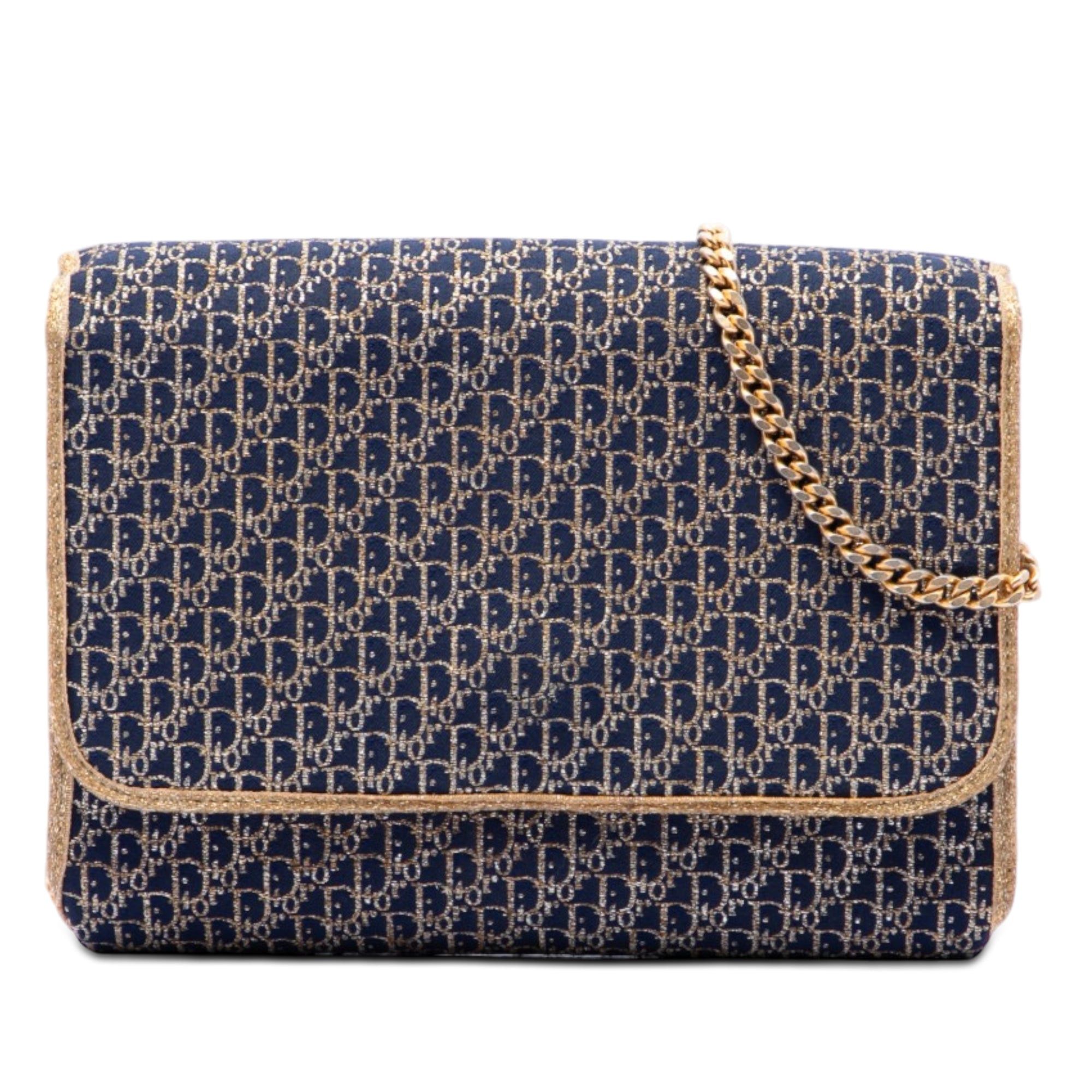 Dior Diorissimo Trotter Canvas Chain Flap Size ONE SIZE - 1 Thumbnail