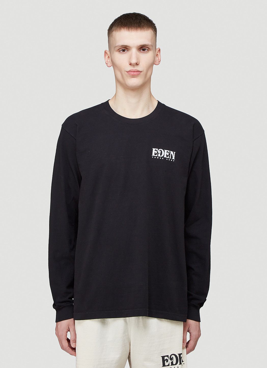 EDEN Power Corp Logo Recycled Long-Sleeved T-Shirt Size US M / EU 48-50 / 2 - 1 Thumbnail