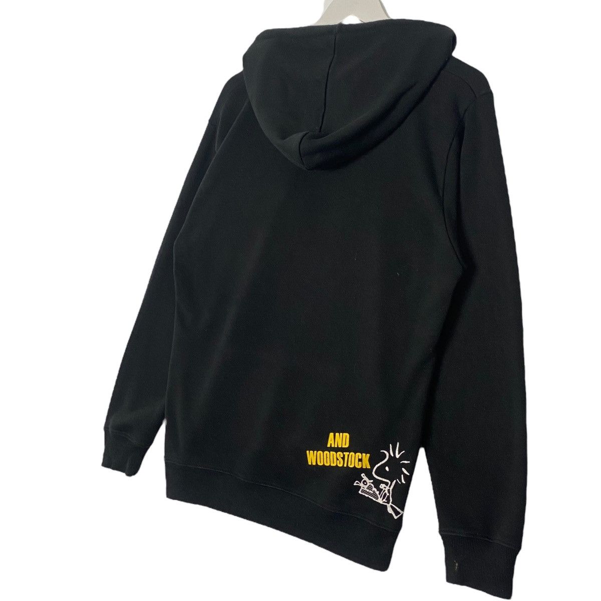 Vintage Vintage Peanuts Printed Hoodie Sweater Black Size L Size US L / EU 52-54 / 3 - 2 Thumbnail