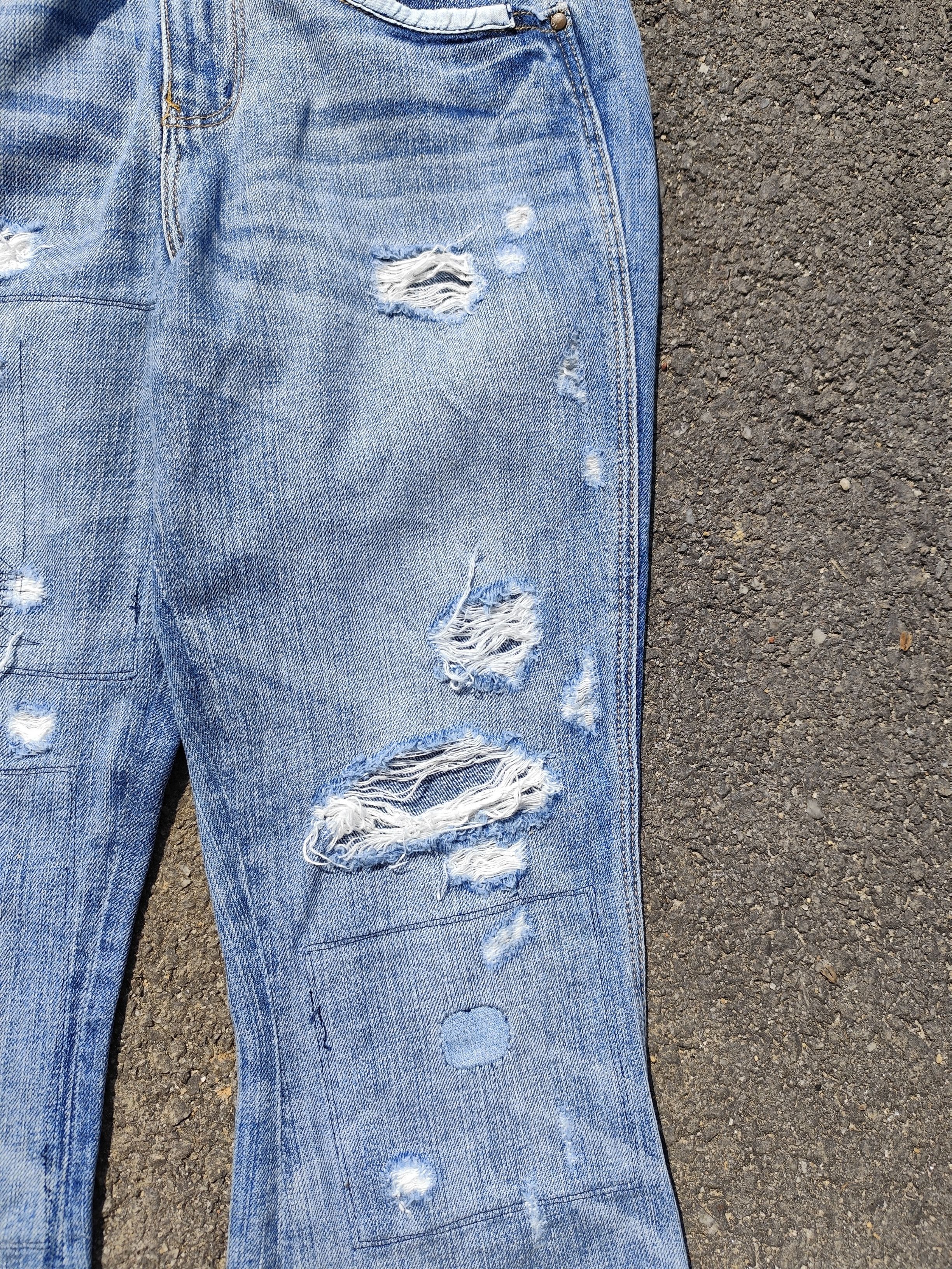 Abercrombie & Fitch vintage abercrombie&fitch Flare Denim B_J/1124/5 Size 24" / US 00 / IT 34 - 6 Thumbnail