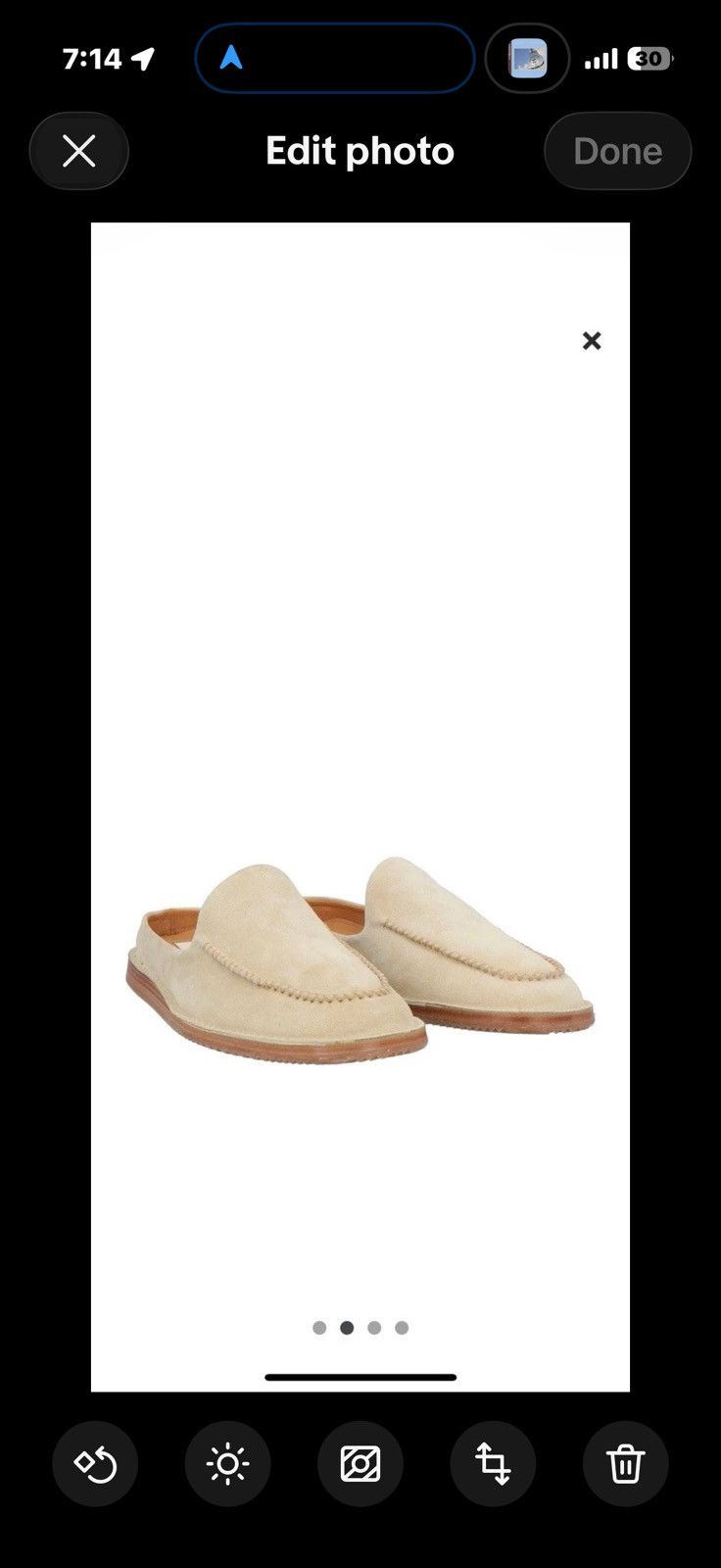 Bally Bally beige suede mules with rubber soles. BNWB $795 Size US 10 / EU 43 - 1 Thumbnail