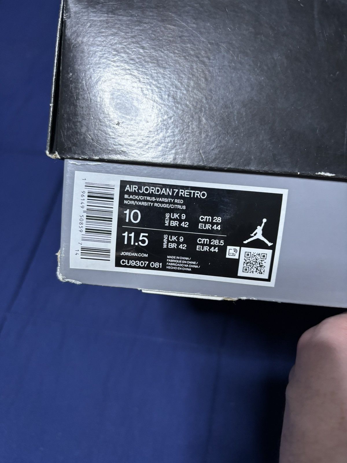 Jordan Brand Jordan 7 Retro Citrus 2022 Size 10 Size US 10 / EU 43 - 9 Thumbnail