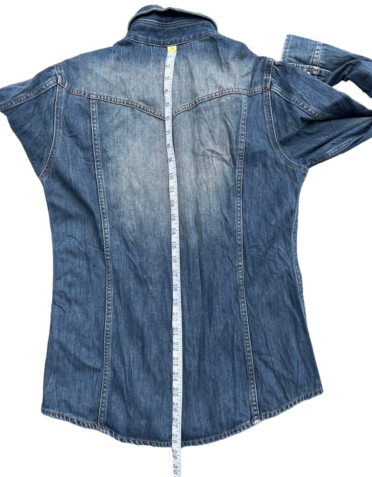 5351 POUR LES HOMMES 5351 Pour Les Homme Japan Denim Western Shirt Size US M / EU 48-50 / 2 - 5 Thumbnail