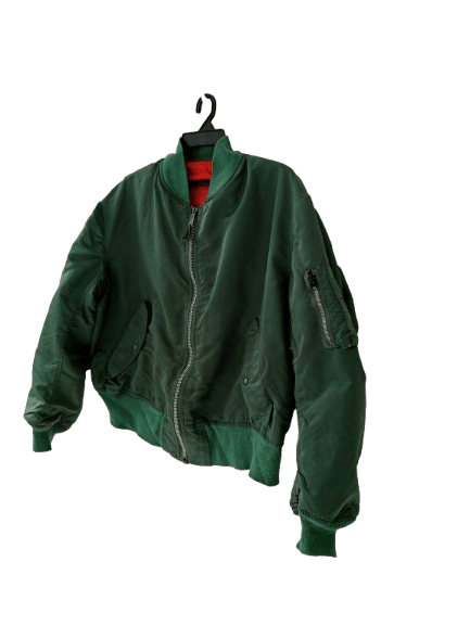 Vintage Vintage MA-1 Thrashed Flyers Reversible Jackets Made in Usa Size US L / EU 52-54 / 3 - 5 Thumbnail