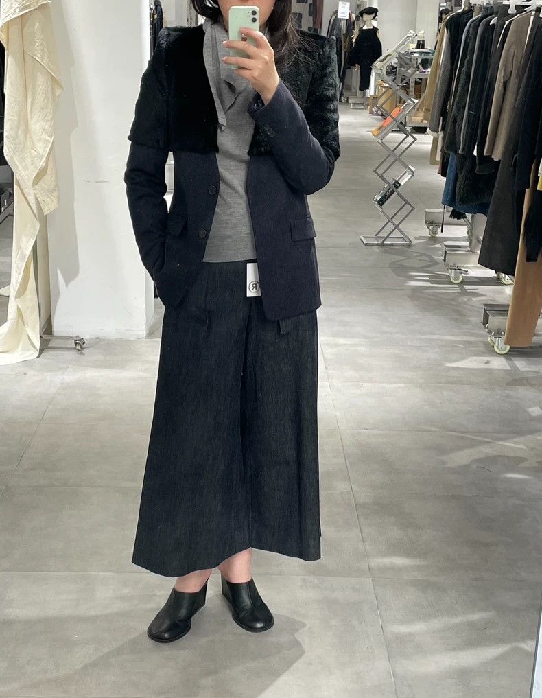 Maison Margiela Maison Margiela Wide-leg trousers Size 26" / US 2 / IT 38 - 4 Thumbnail