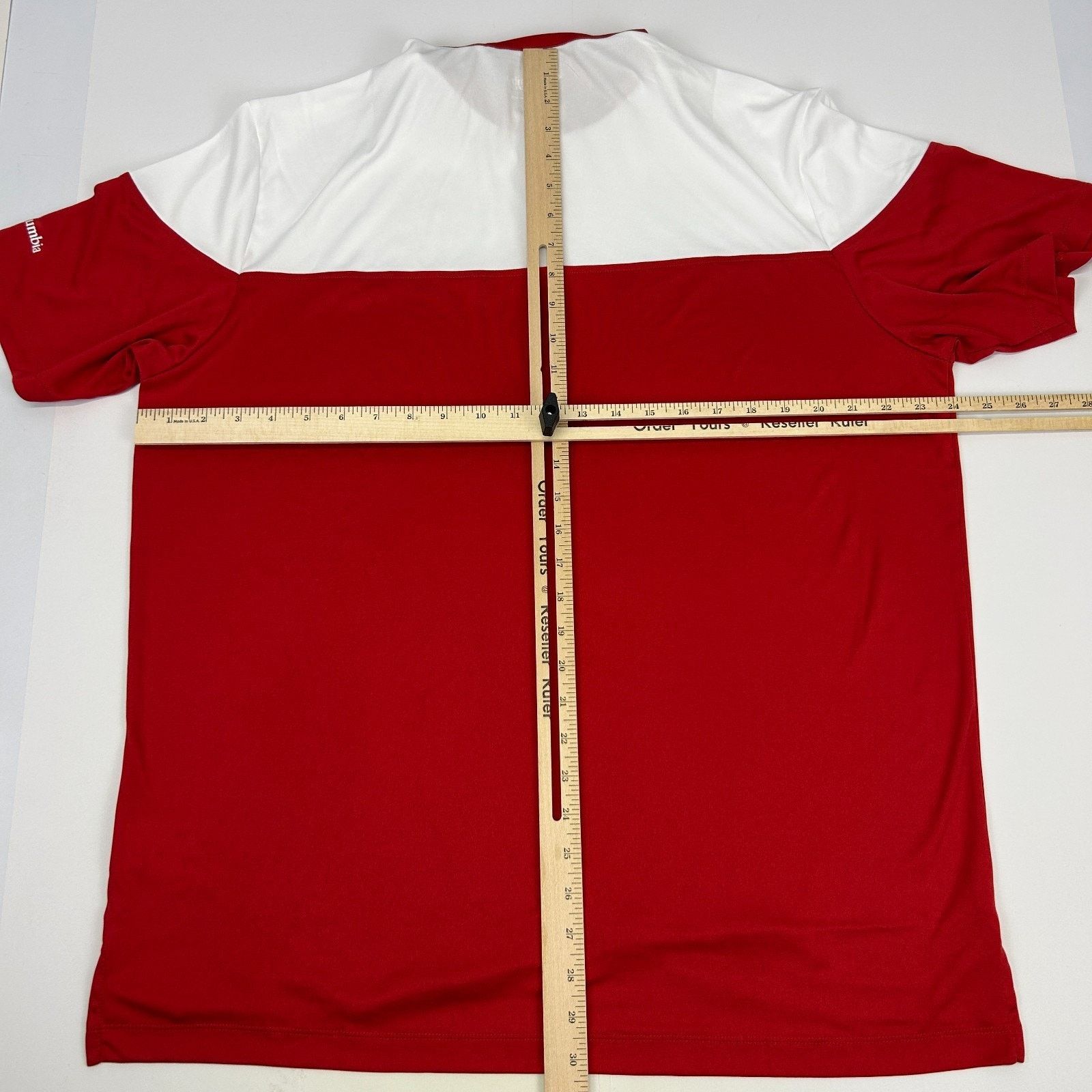 Columbia Toronto Raptors Polo Shirt Red Columbia Golf Omni Wick XL Size US XL / EU 56 / 4 - 8 Thumbnail