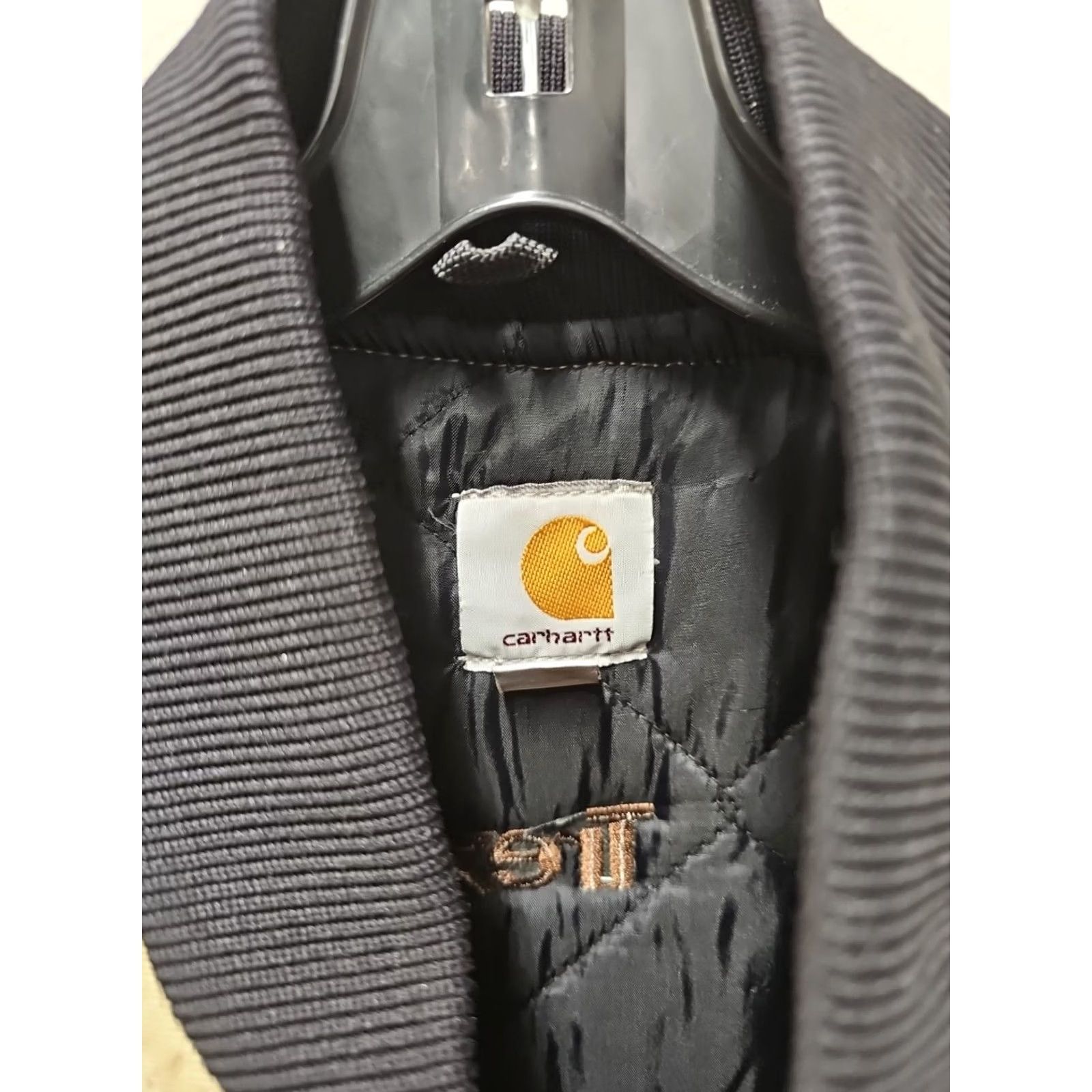 Carhartt VINTAGE Carhartt V02 Canvas Work Vest XL Sandstone Cotton Zip Full Zip Lined Logo Solid Brown Mens Vest 9/22ss Size US XL / EU 56 / 4 - 3 Thumbnail