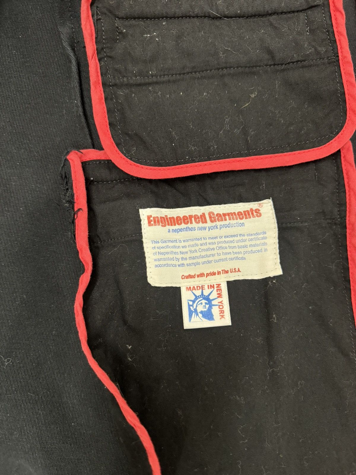Engineered Garments Engineered garments black loiter jacket Size 40R - 5 Thumbnail