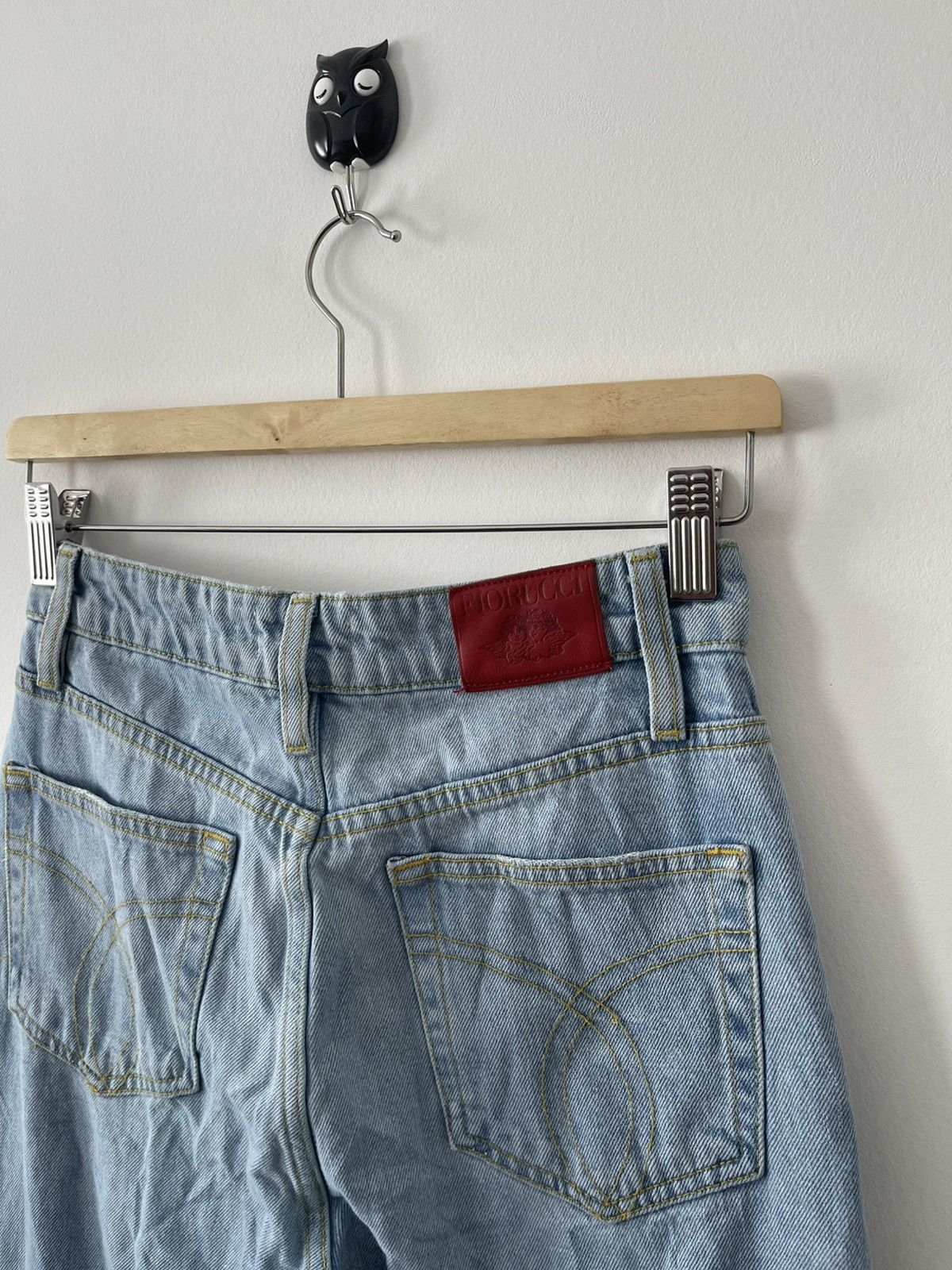 Fiorucci Rare Vintage FIORUCCI Button Fly Flare Bootcut Size US 26 / EU 42 - 6 Thumbnail
