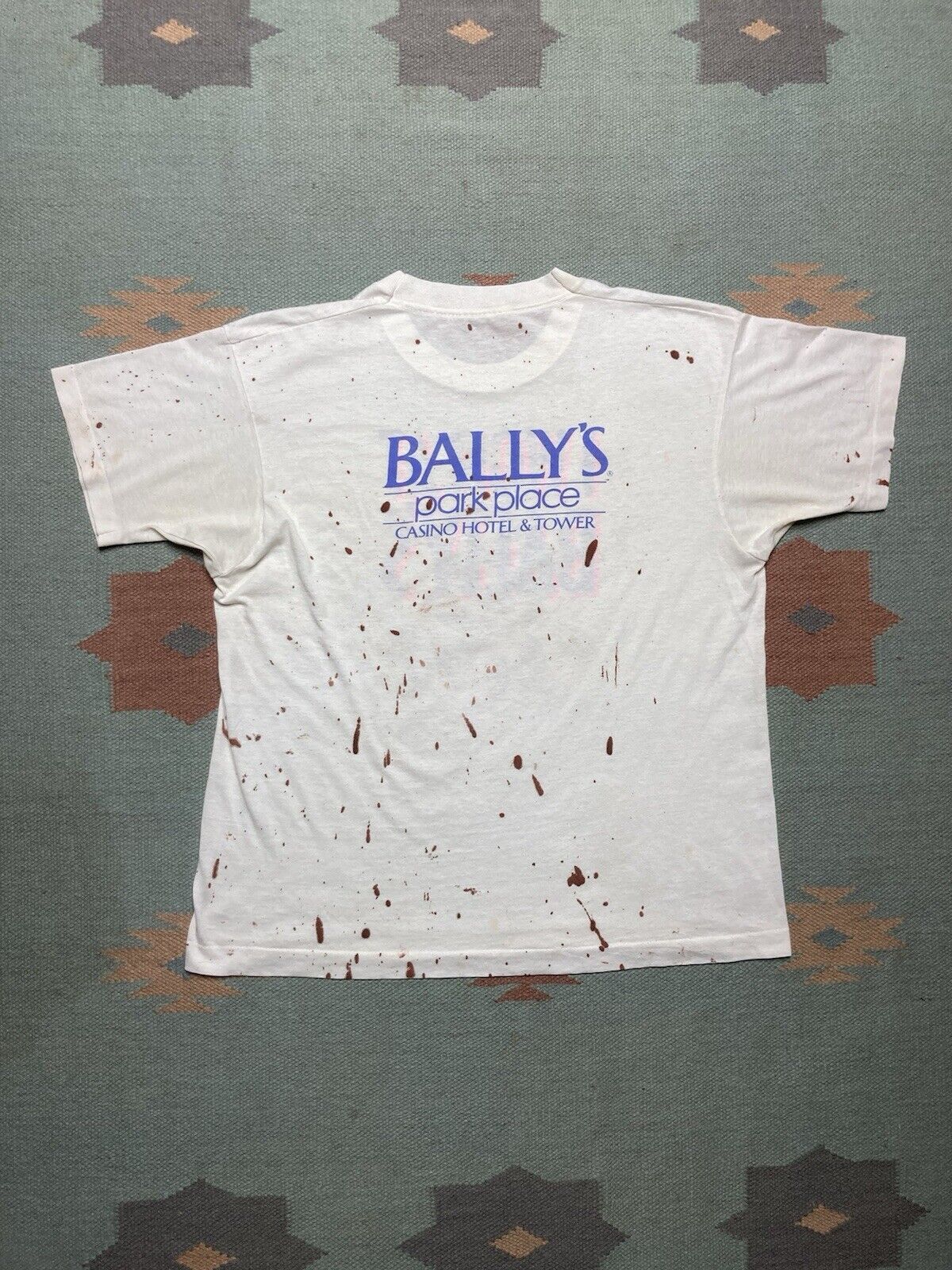 Vintage VTG 80s t shirt Bally’s casino gambling thin distressed L Size US L / EU 52-54 / 3 - 2 Thumbnail