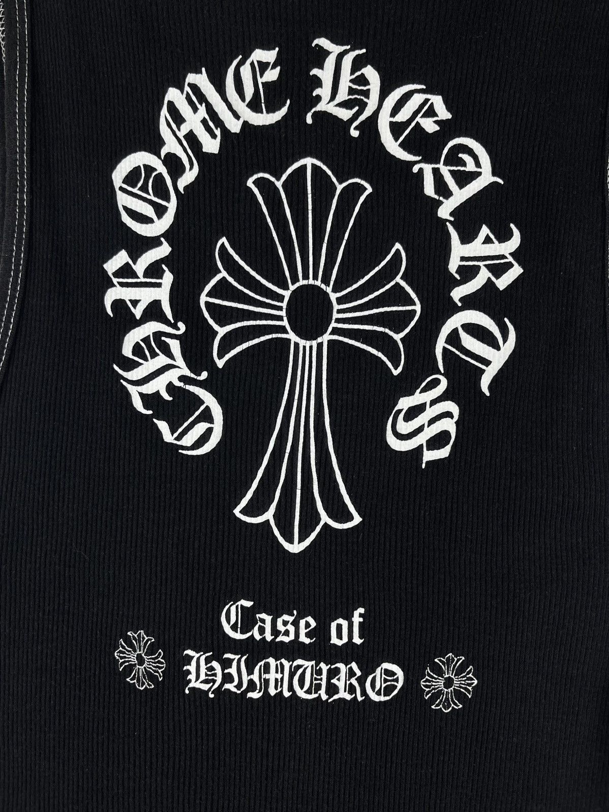 Chrome Hearts 2003 Chrome Hearts Kyosuke Himuro Case Of Cross Tank Top Size US M / EU 48-50 / 2 - 3 Thumbnail
